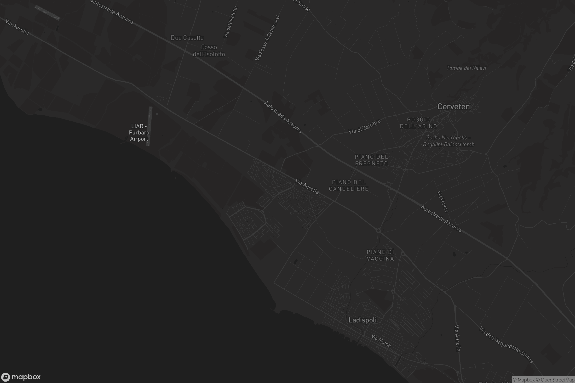 Mappa di Cerenova Costantica