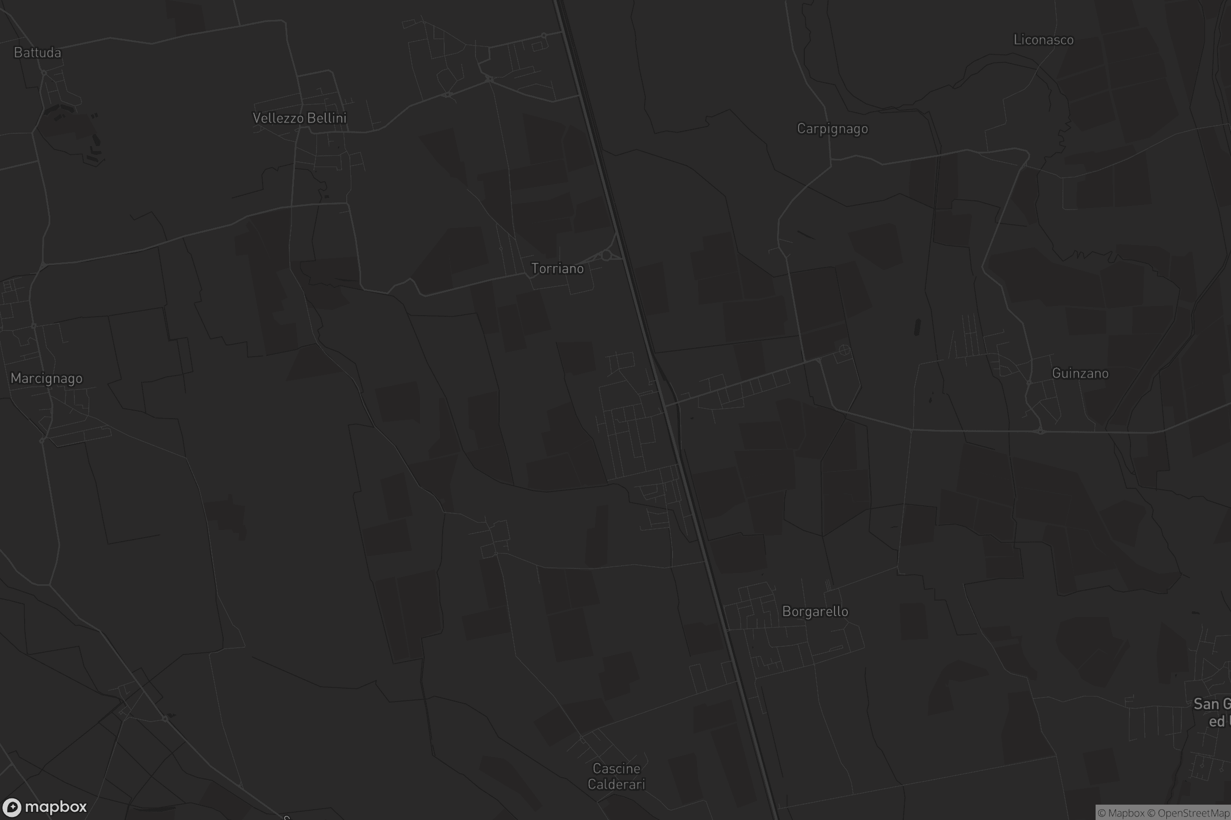 Mappa di Certosa di Pavia