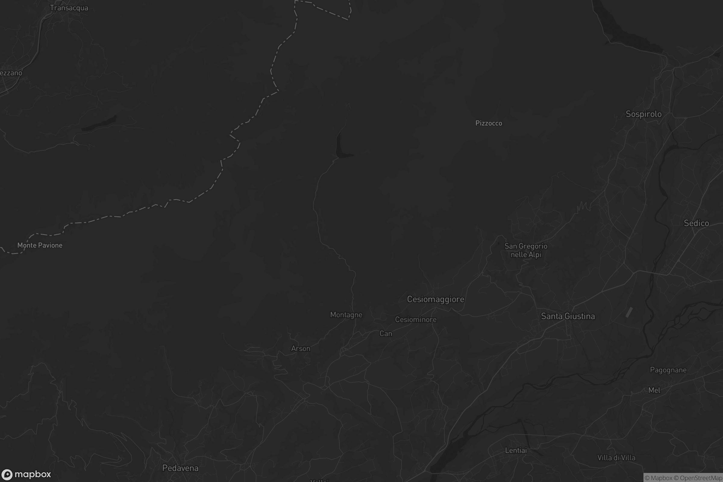 Mappa di Cesiomaggiore