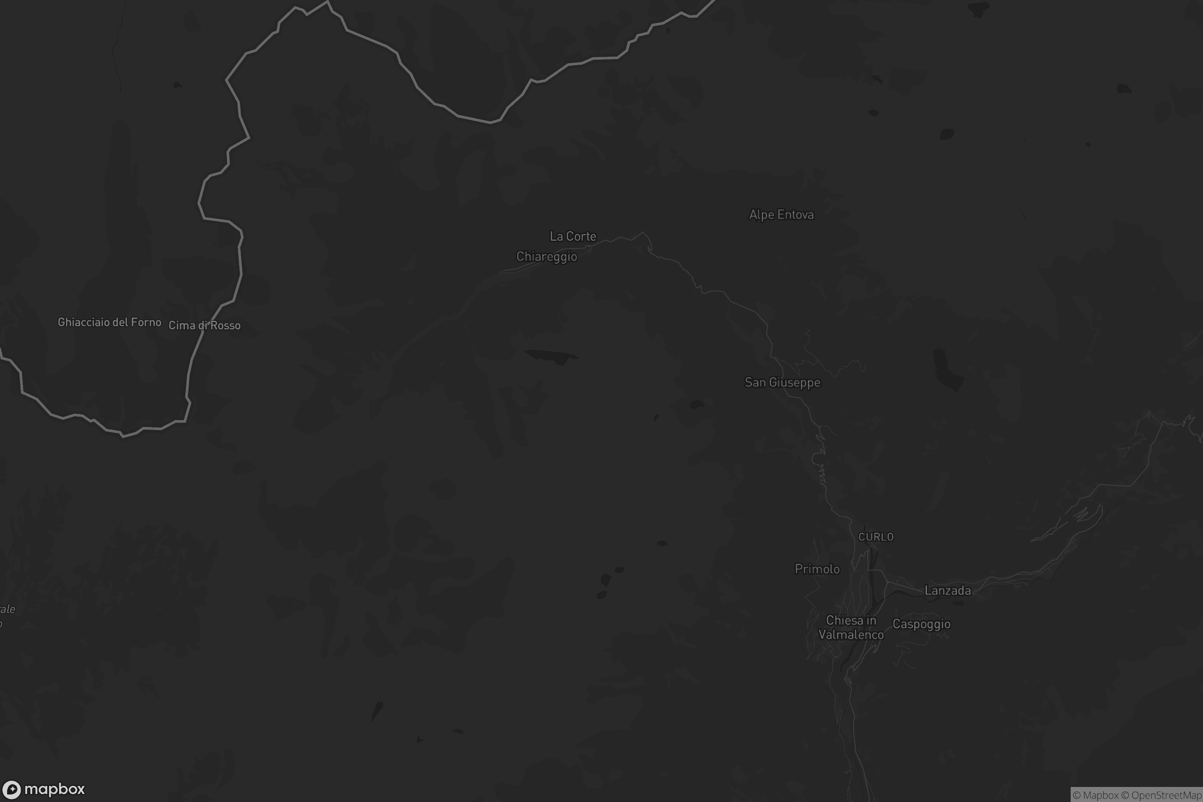 Mappa di Chiesa in Valmalenco