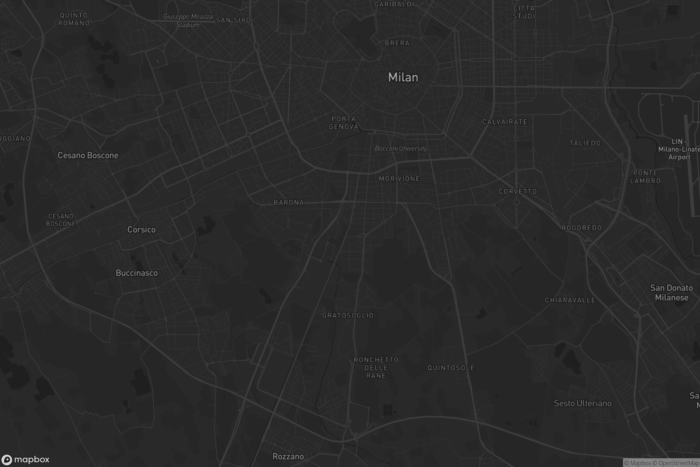 Mappa di Chiesa Rossa