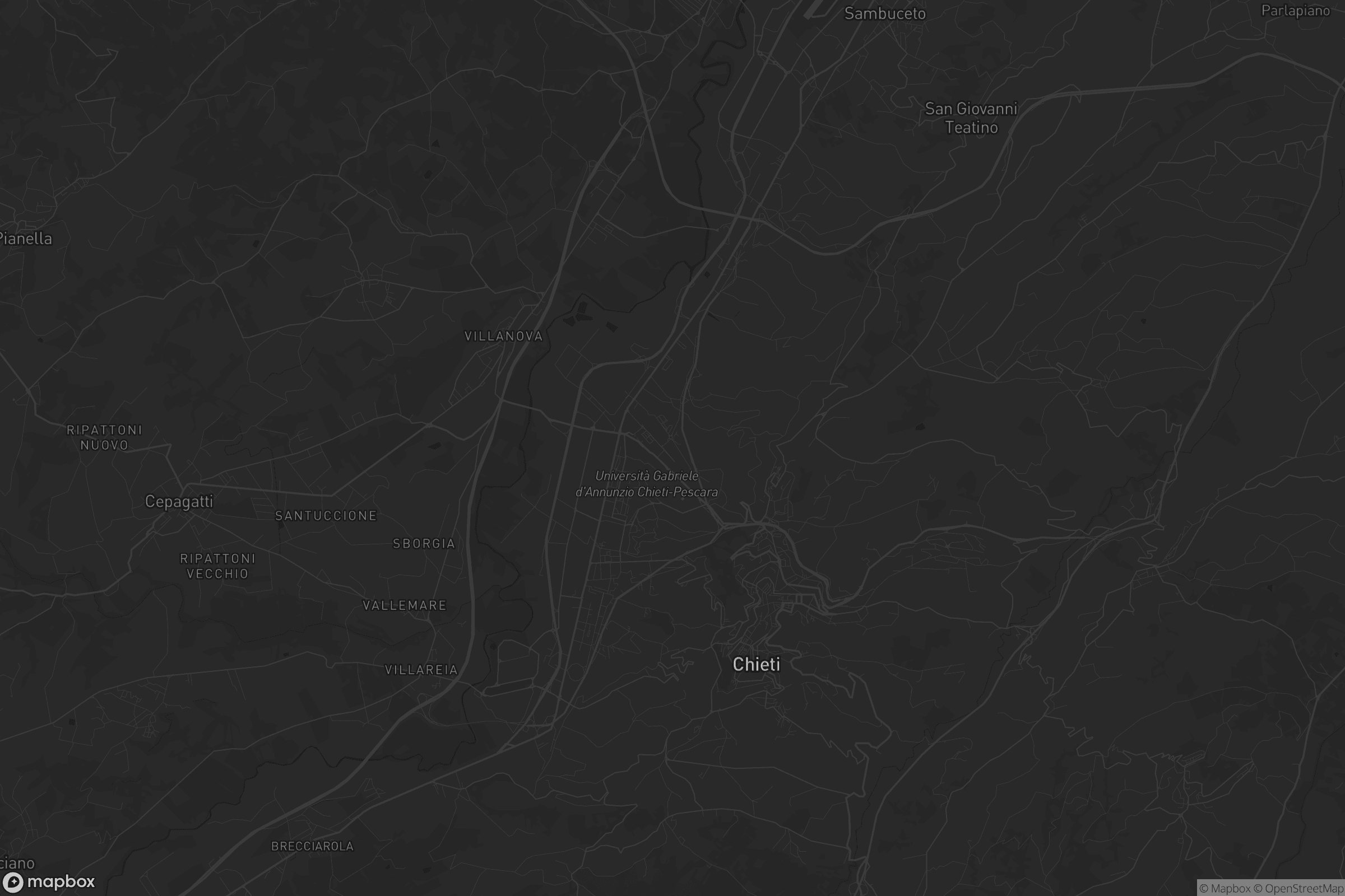 Mappa di Chieti