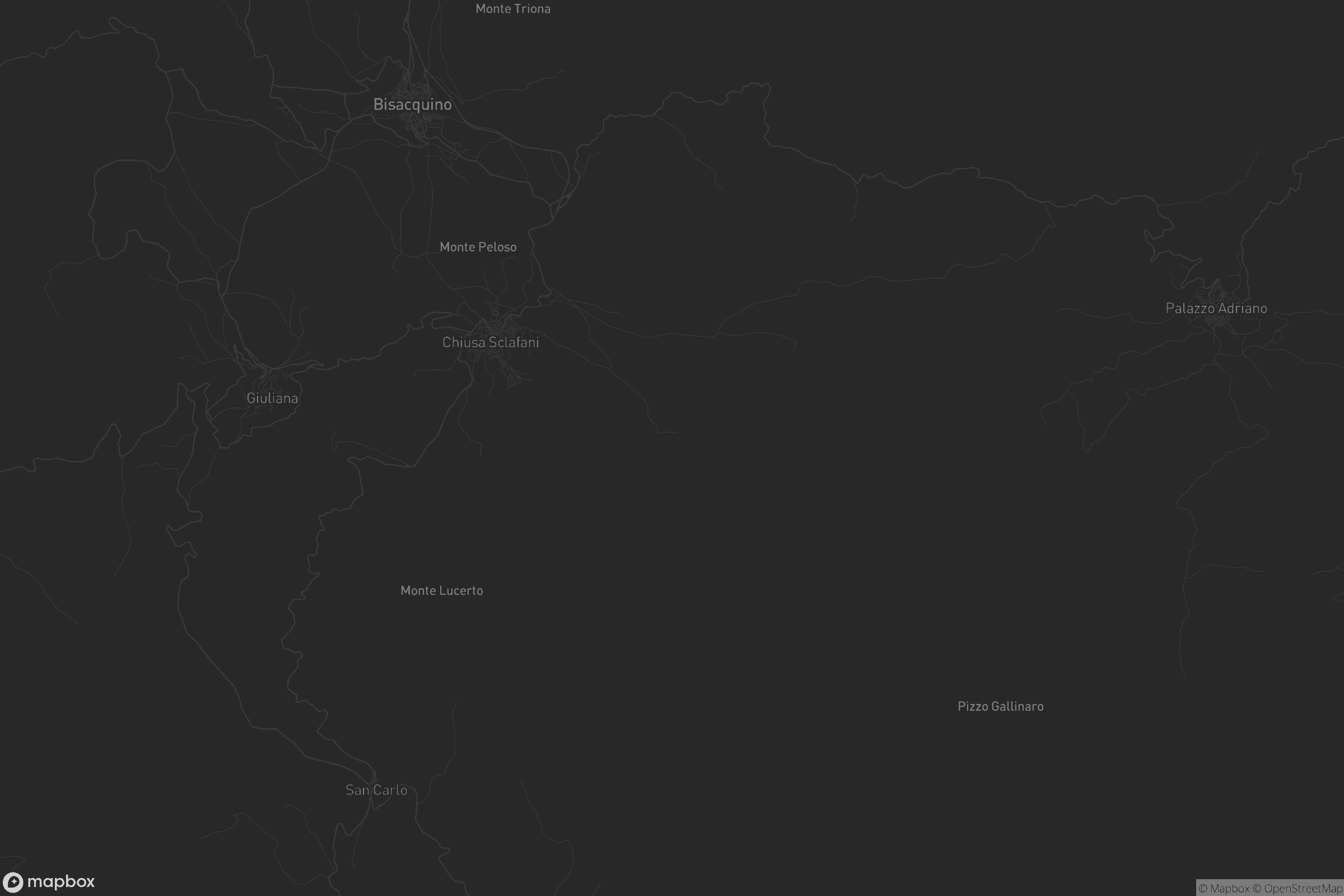 Mappa di Chiusa Sclafani