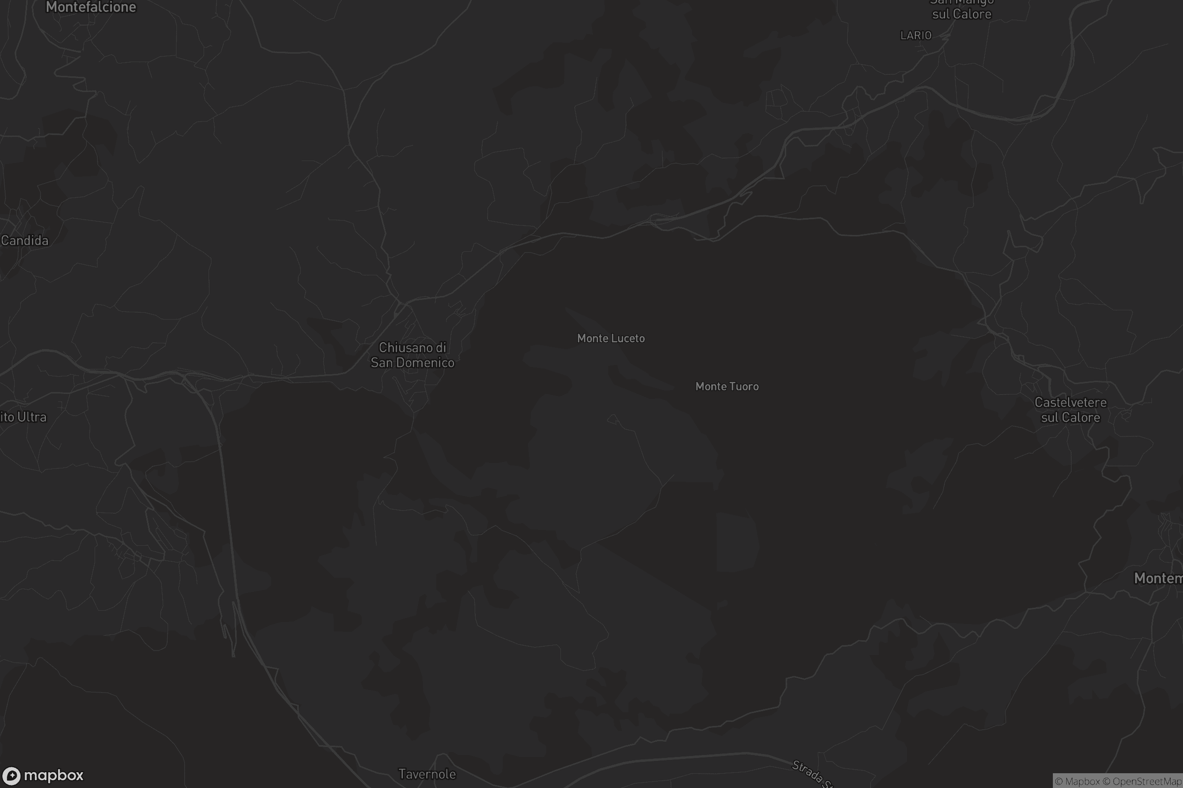 Mappa di Chiusano di San Domenico