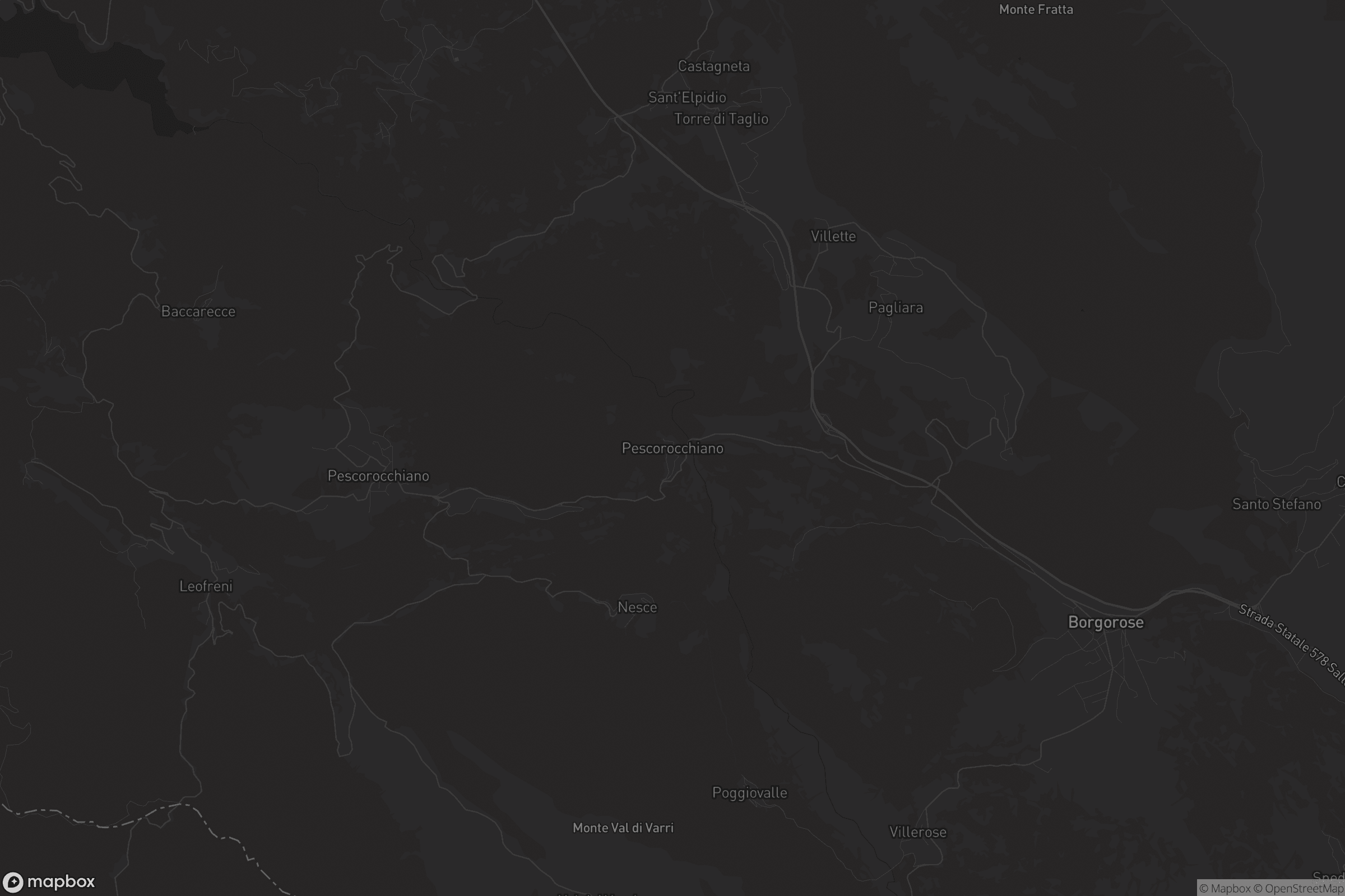 Mappa di Civitella di Nesce