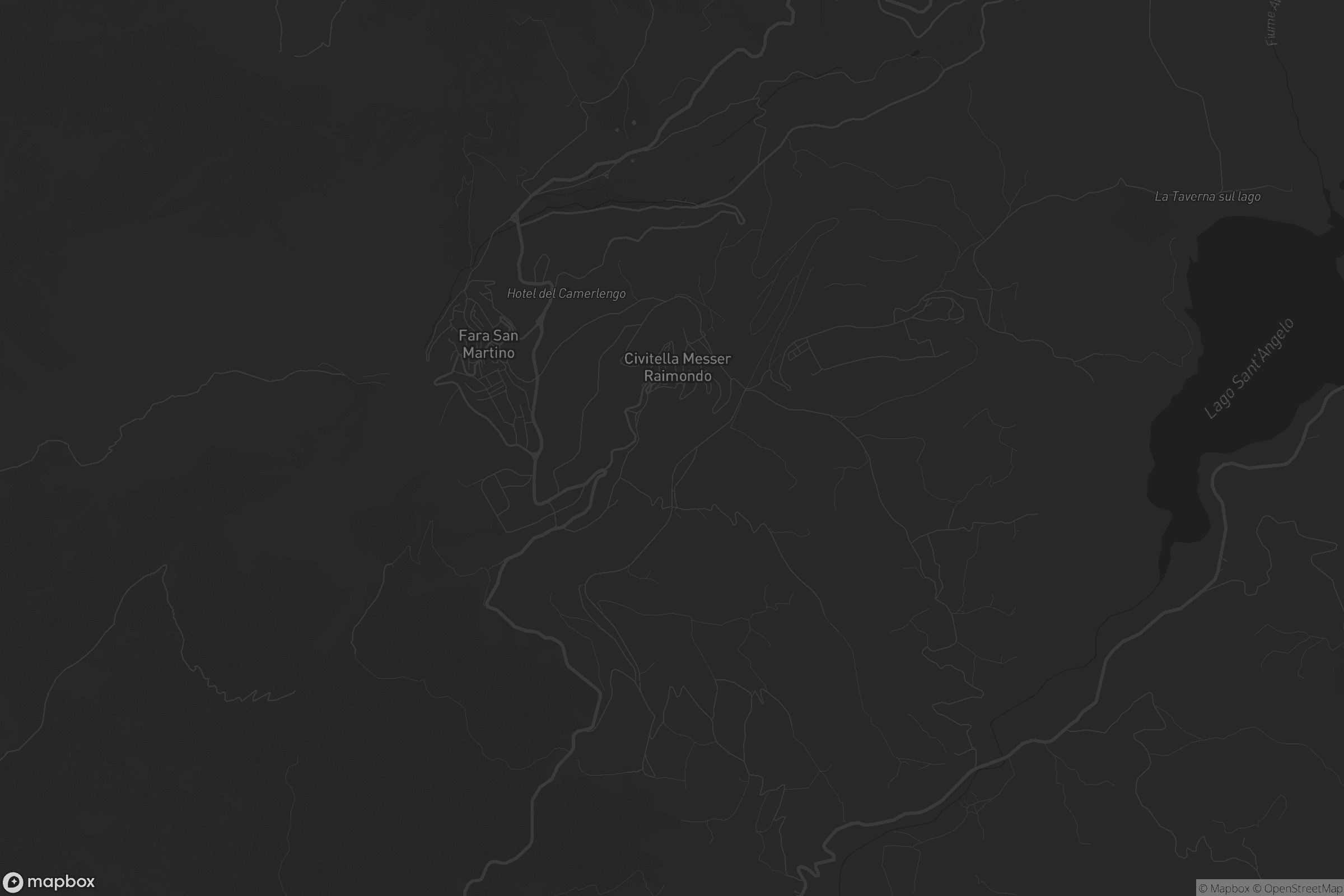 Mappa di Civitella Messer Raimondo