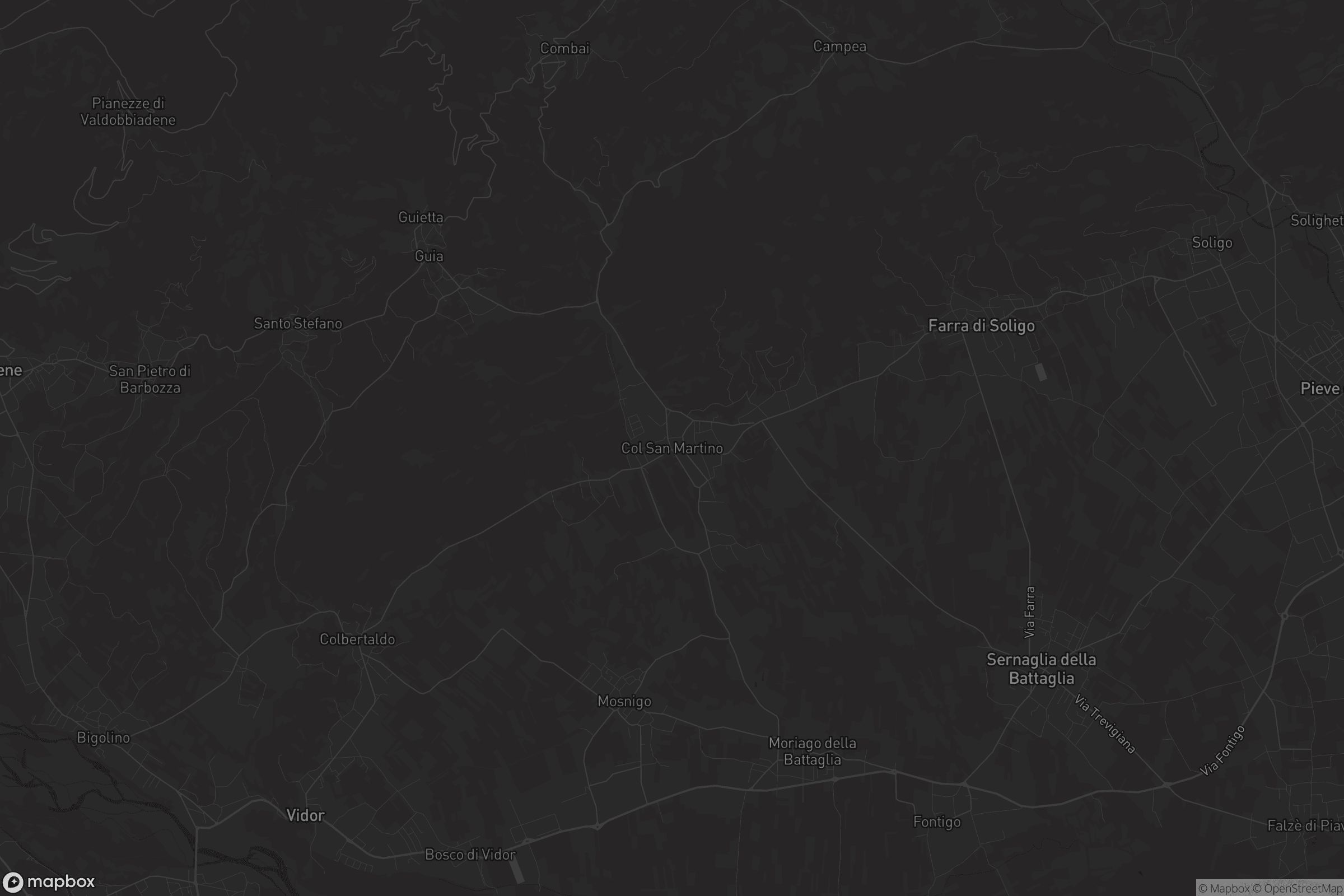 Mappa di Col San Martino