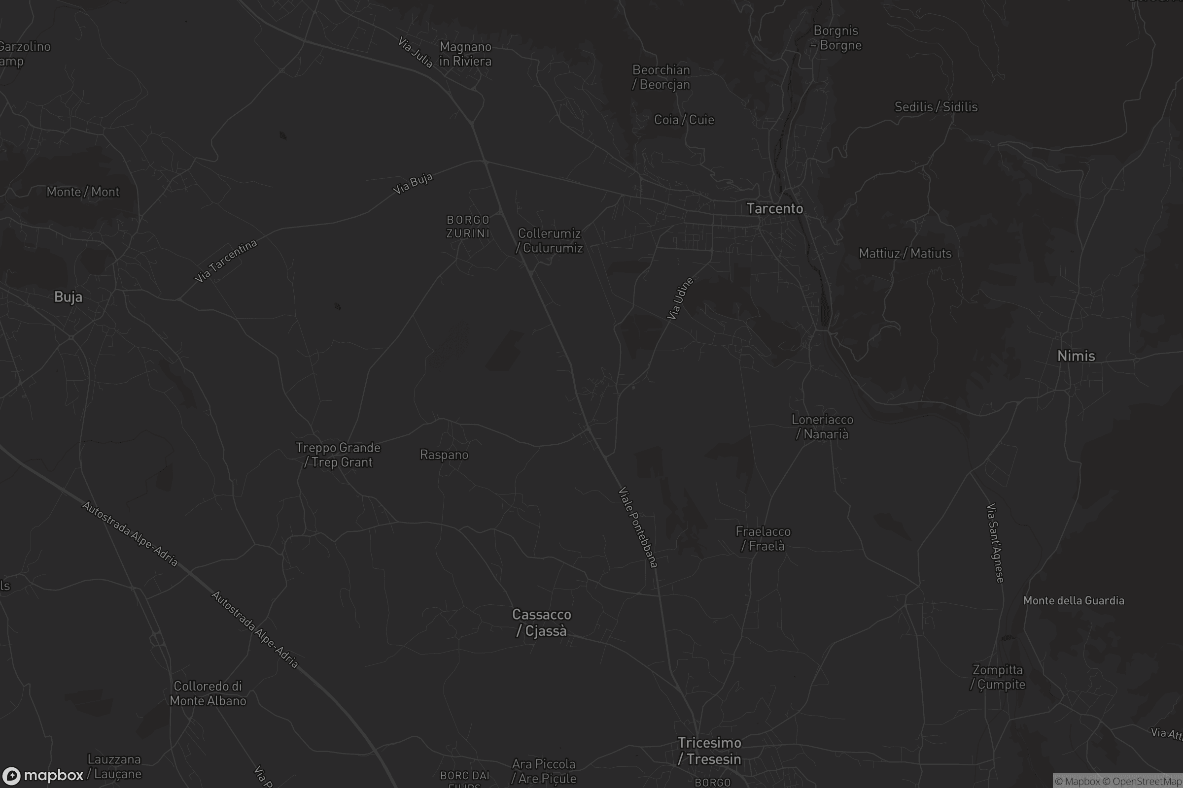 Mappa di Collalto / Cuelalt