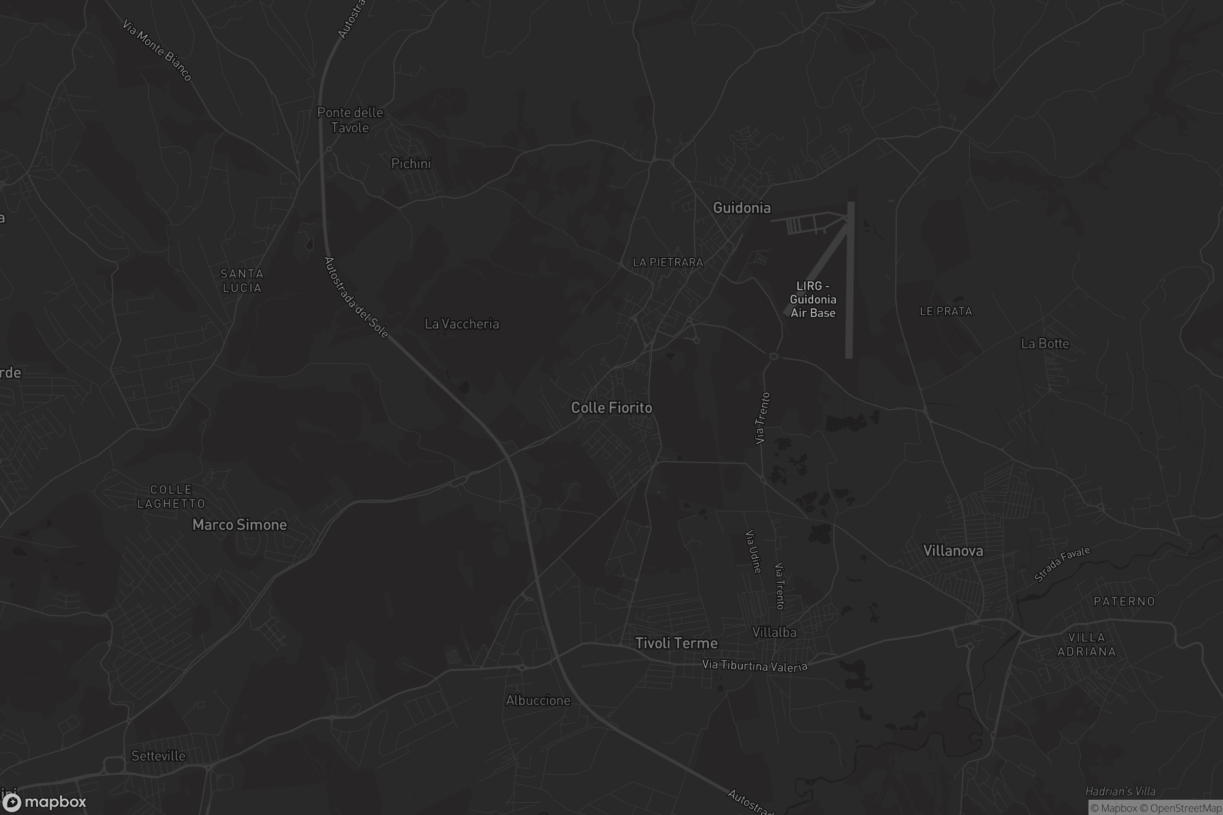 Mappa di Colle Fiorito