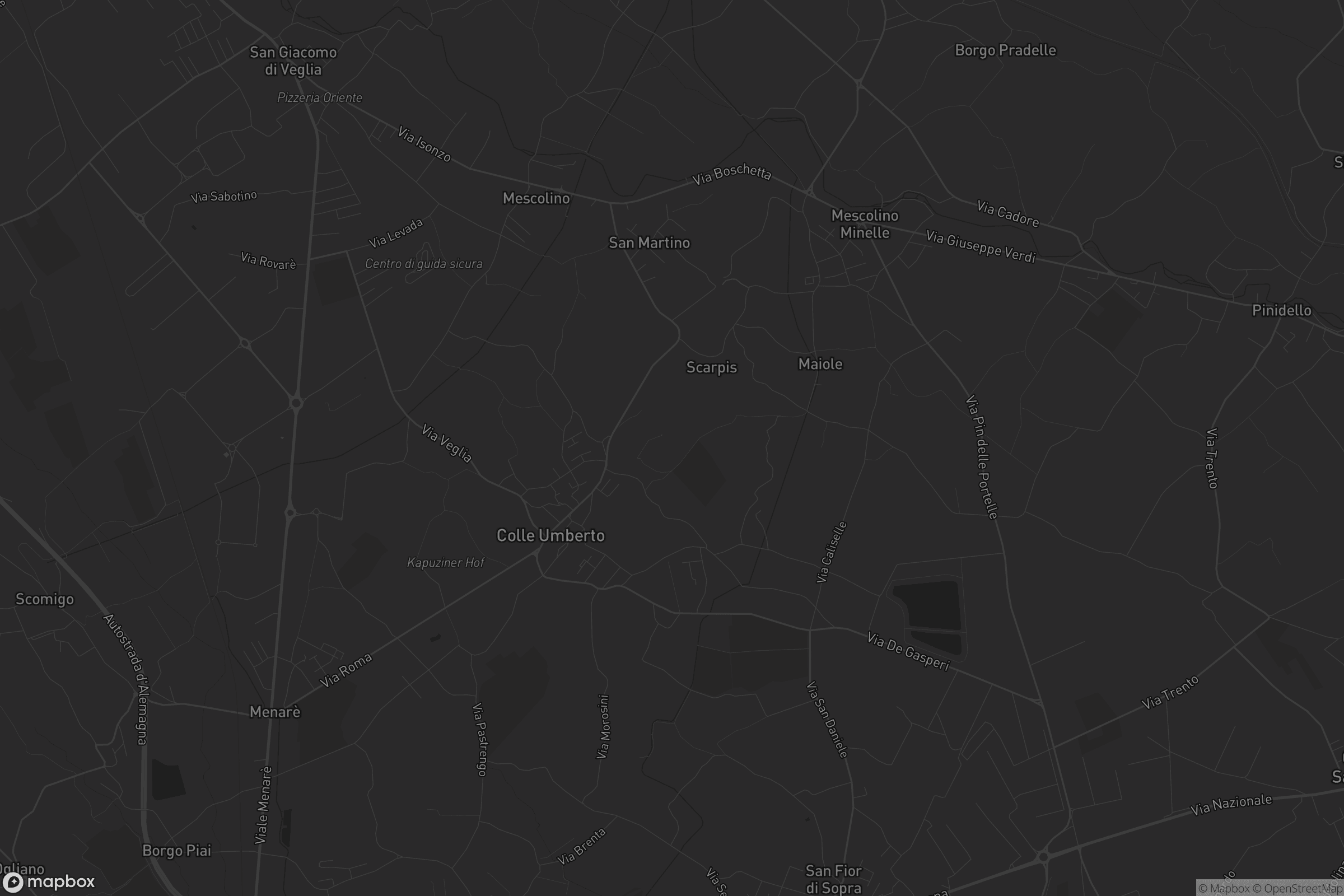 Mappa di Colle Umberto