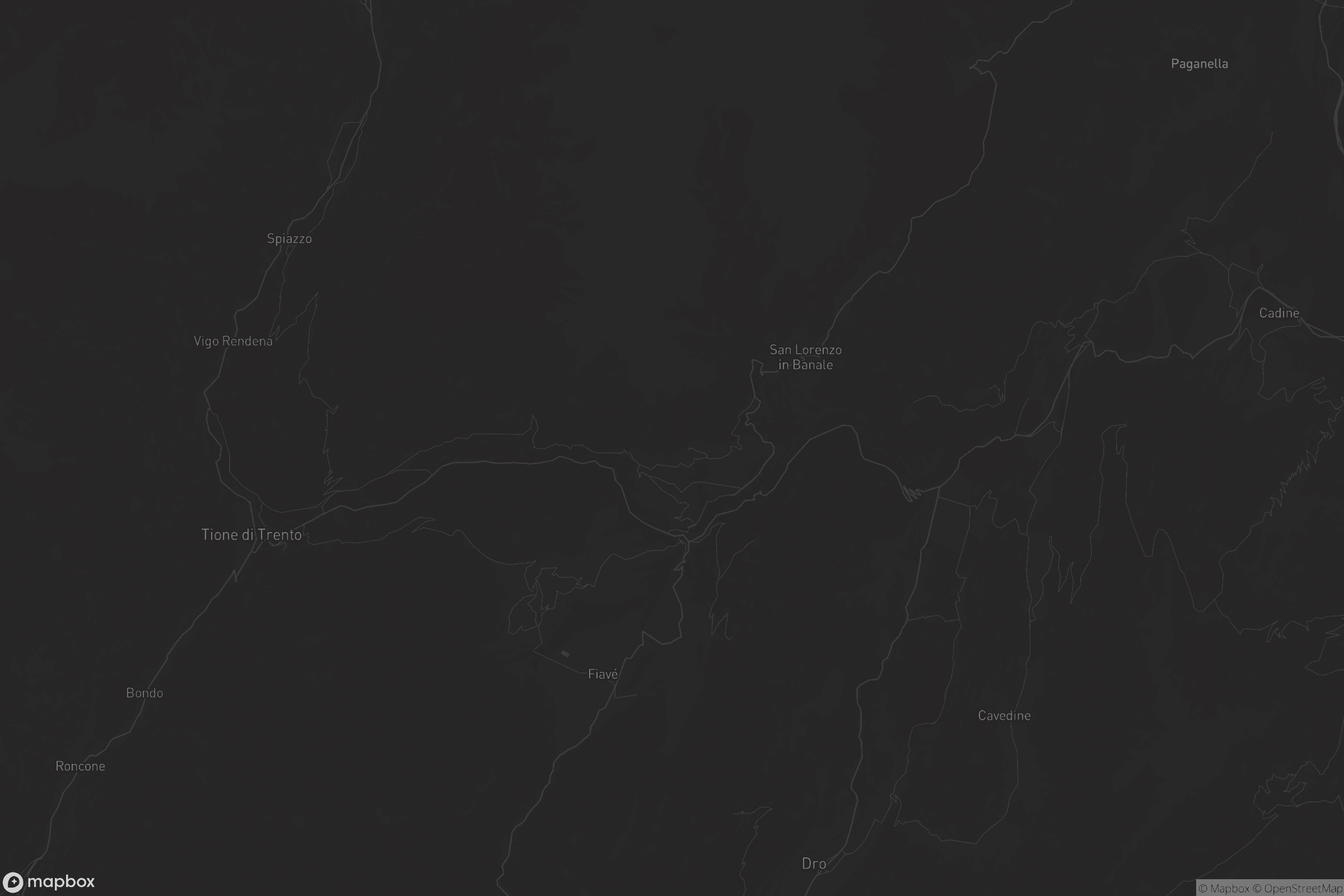 Mappa di Comano Terme