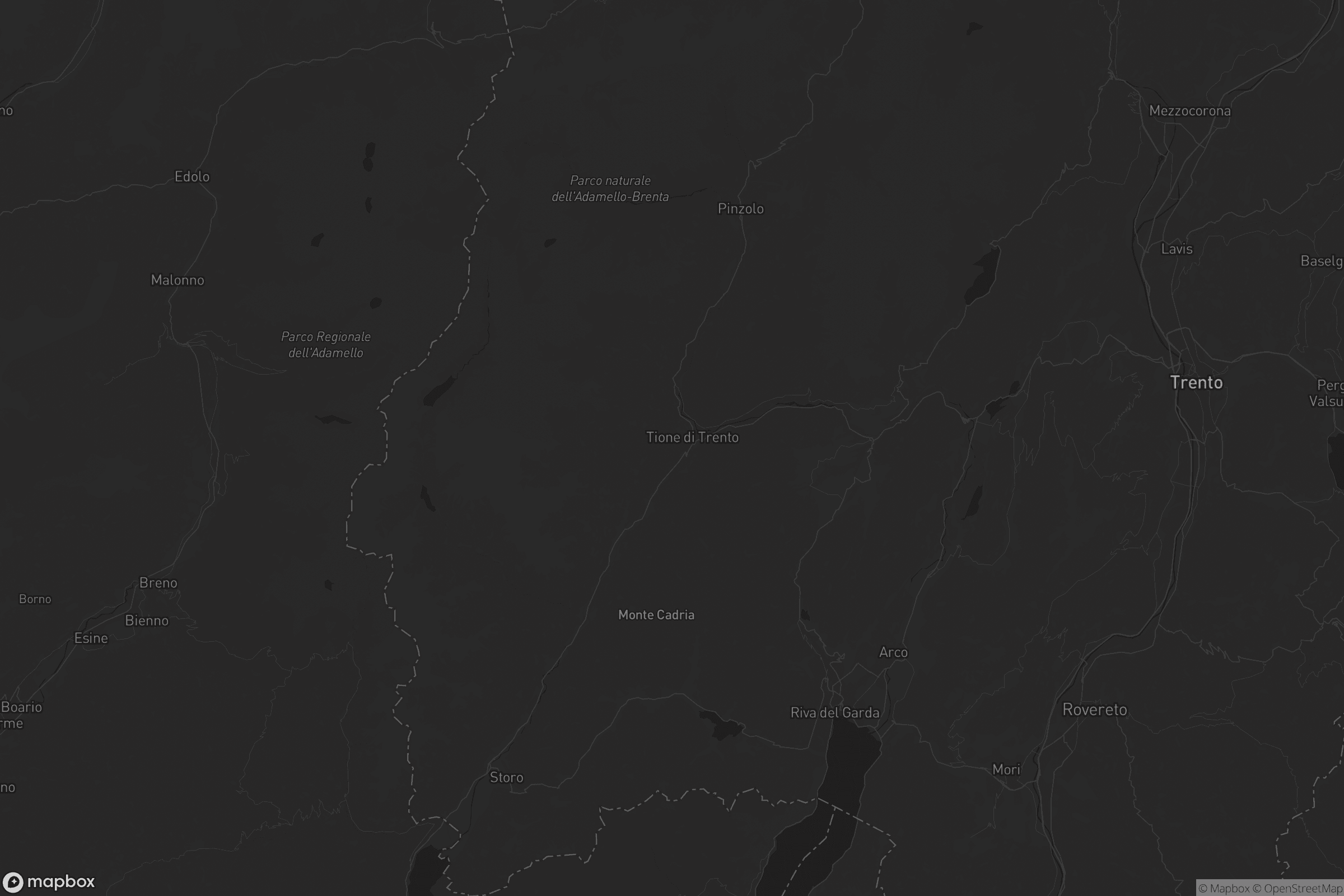 Mappa di Comunità delle Giudicarie