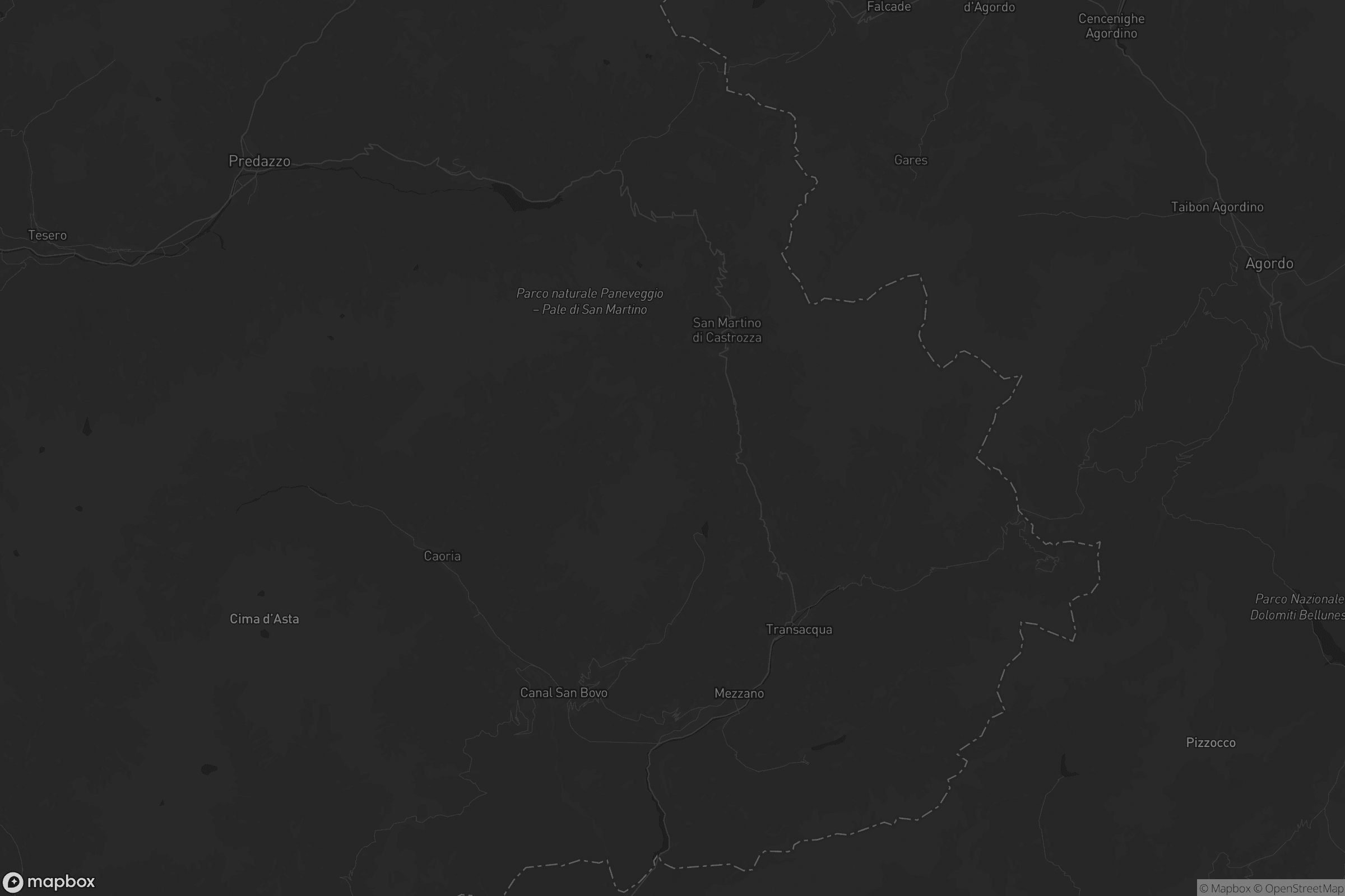 Mappa di Comunità di Primiero