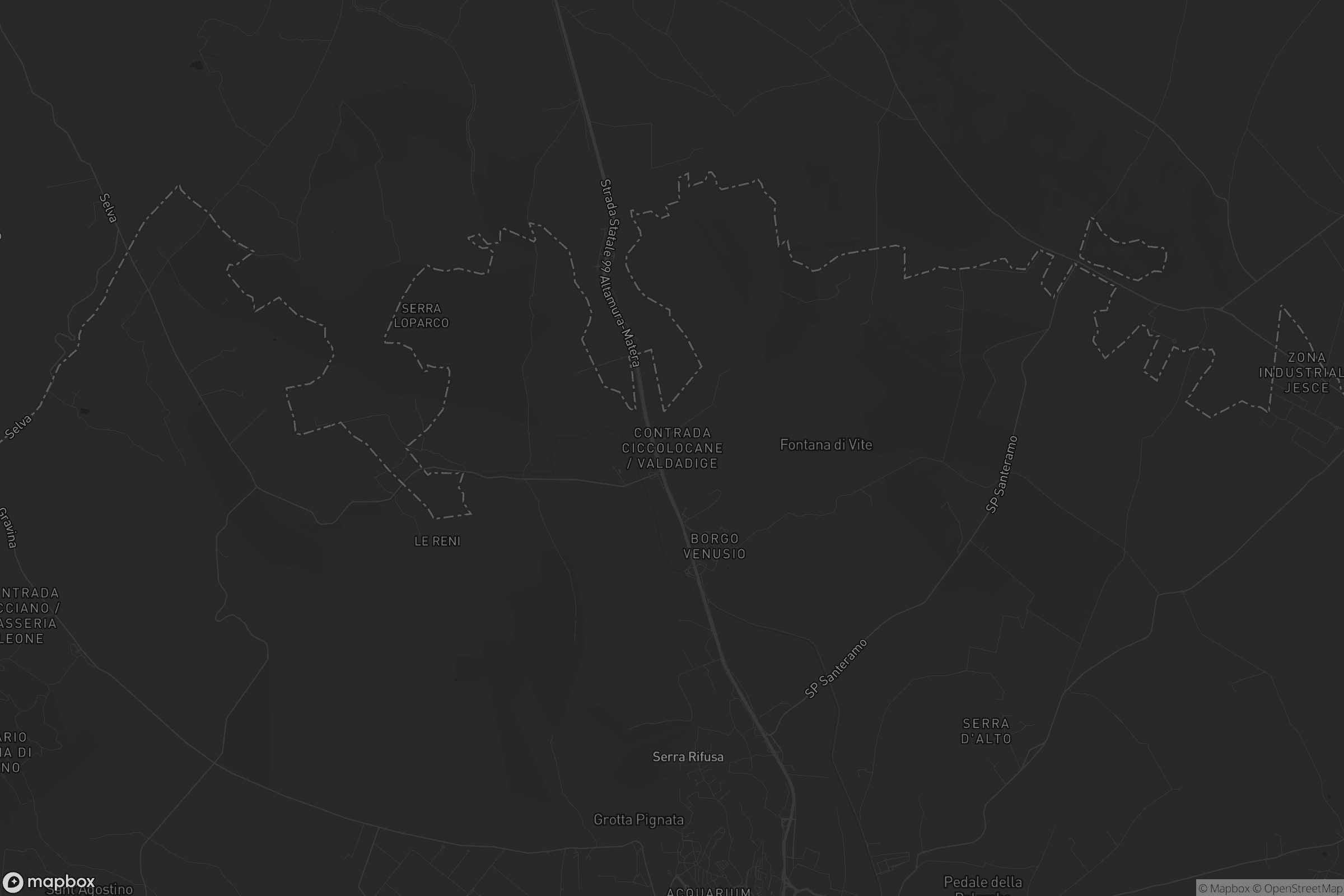 Mappa di Contrada Ciccolocane / Valdadige