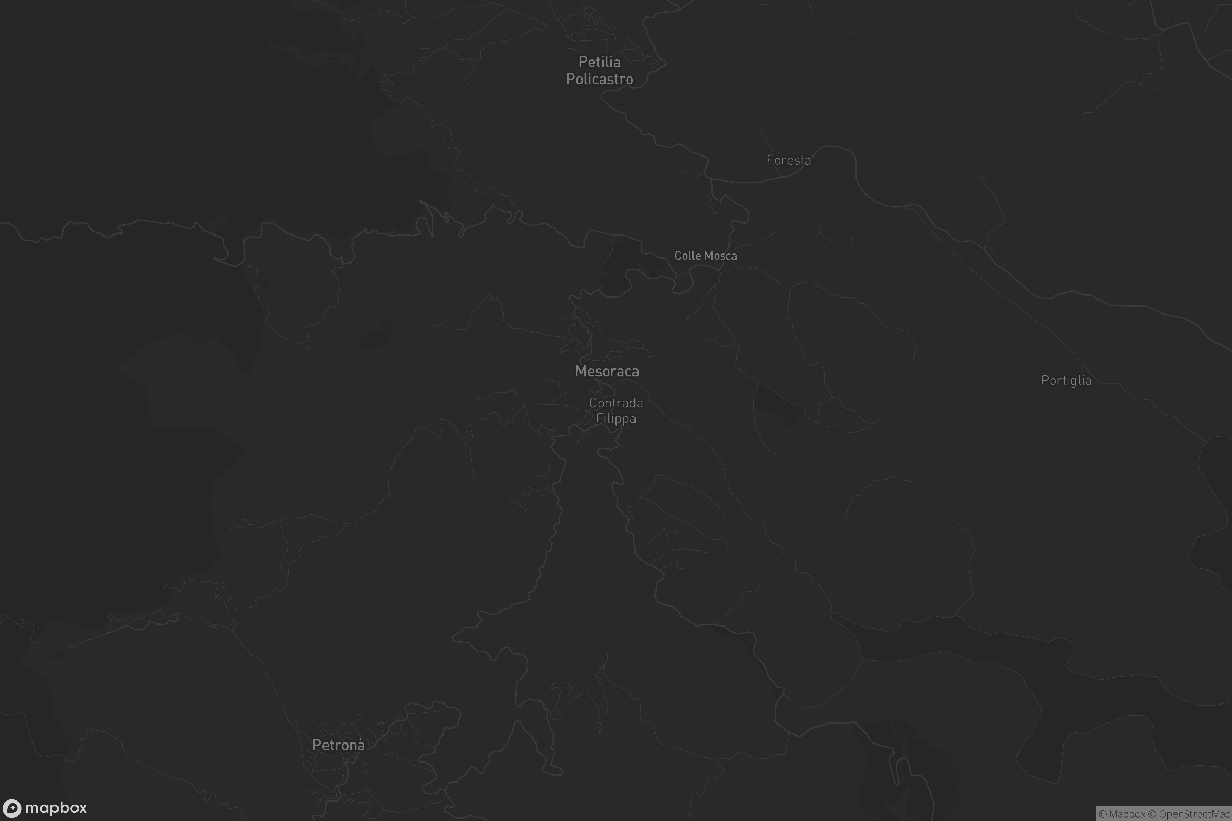 Mappa di Contrada Filippa