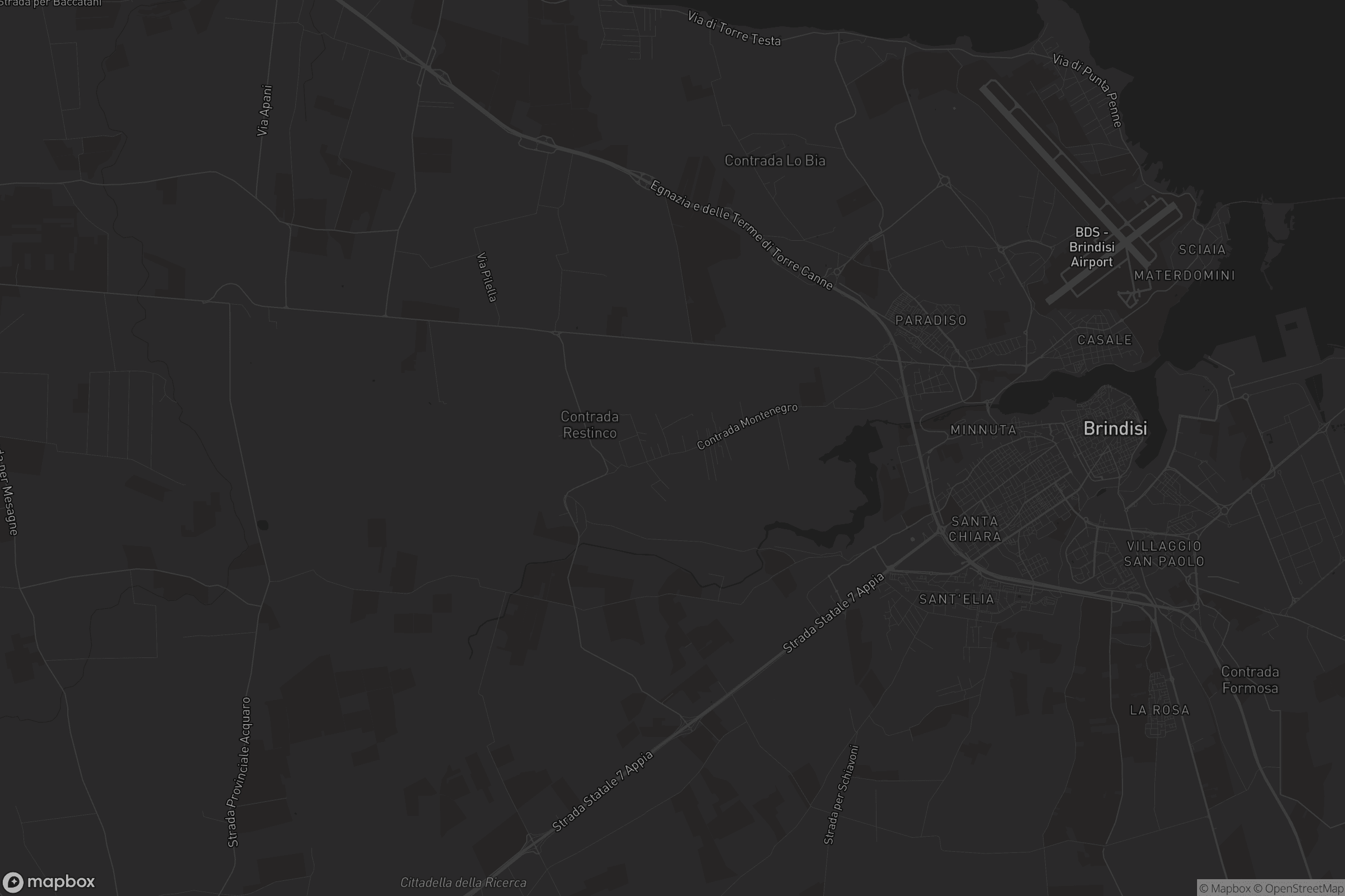 Mappa di Contrada Montenegro