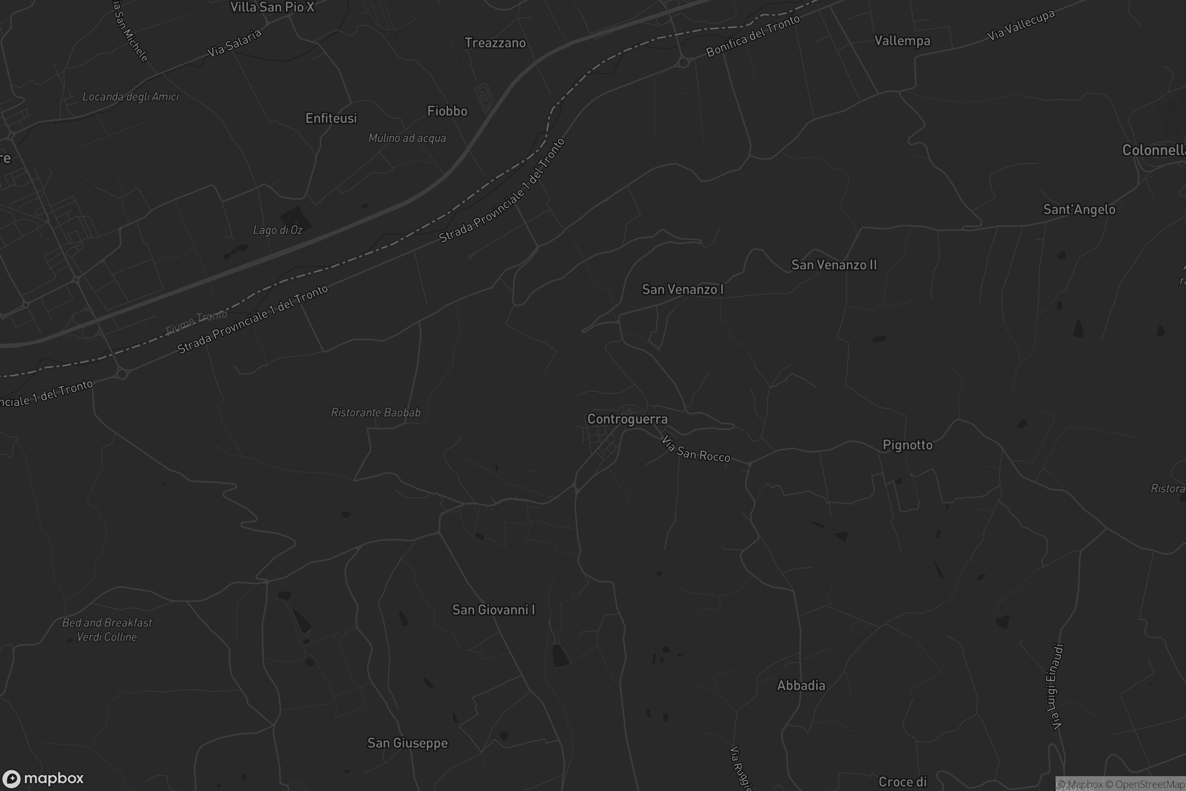 Mappa di Controguerra