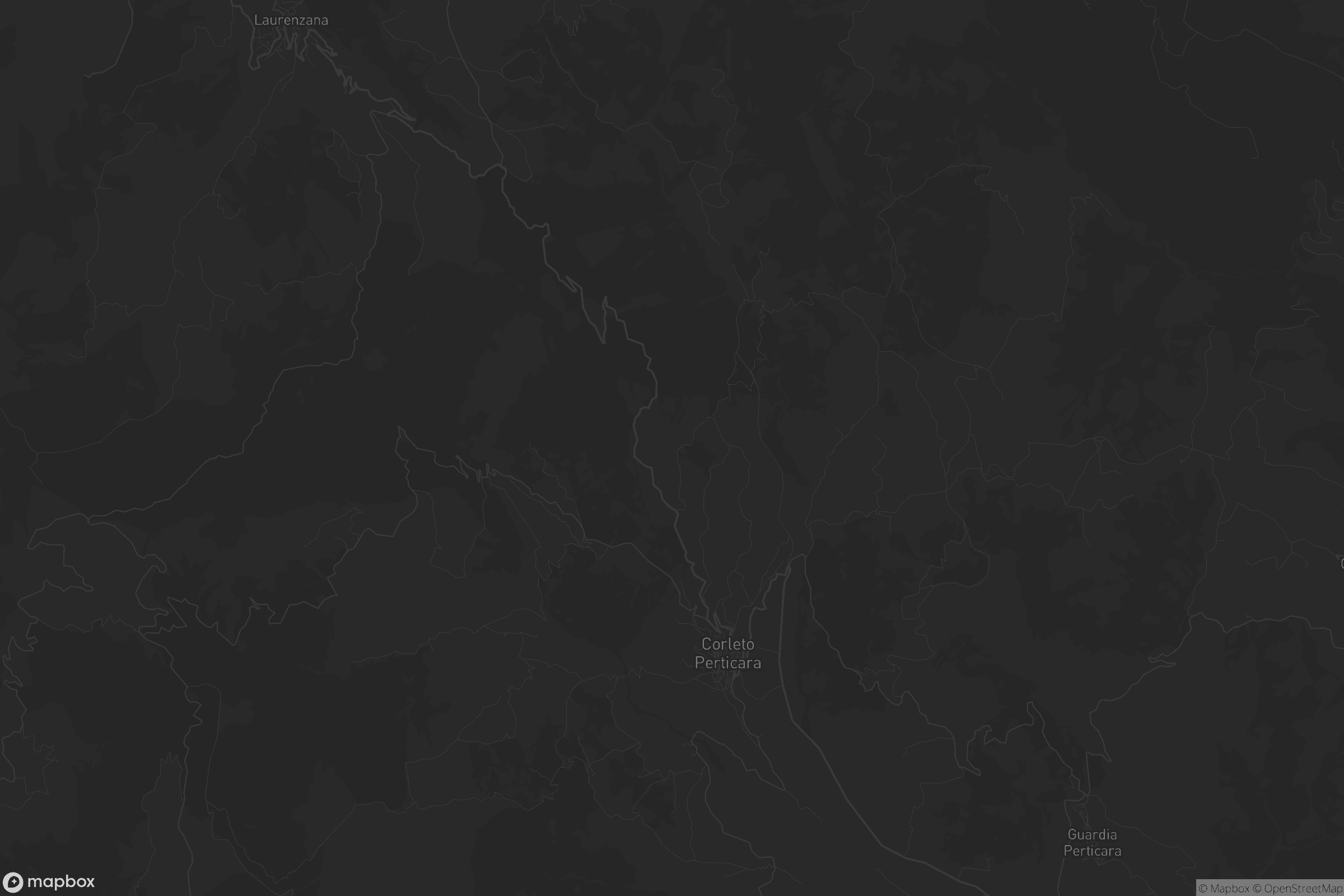 Mappa di Corleto Perticara