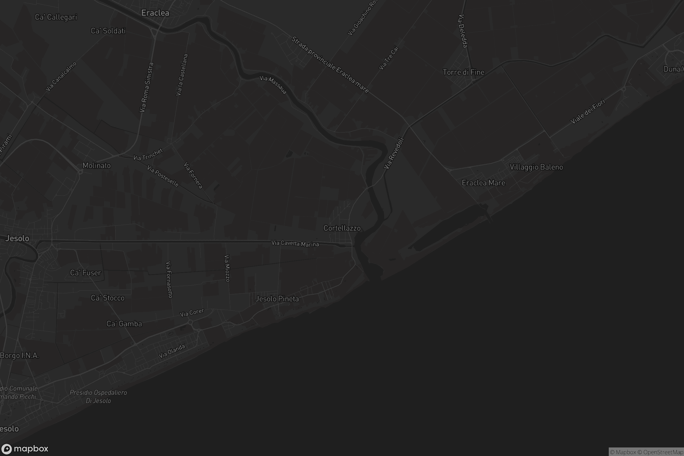 Mappa di Cortellazzo