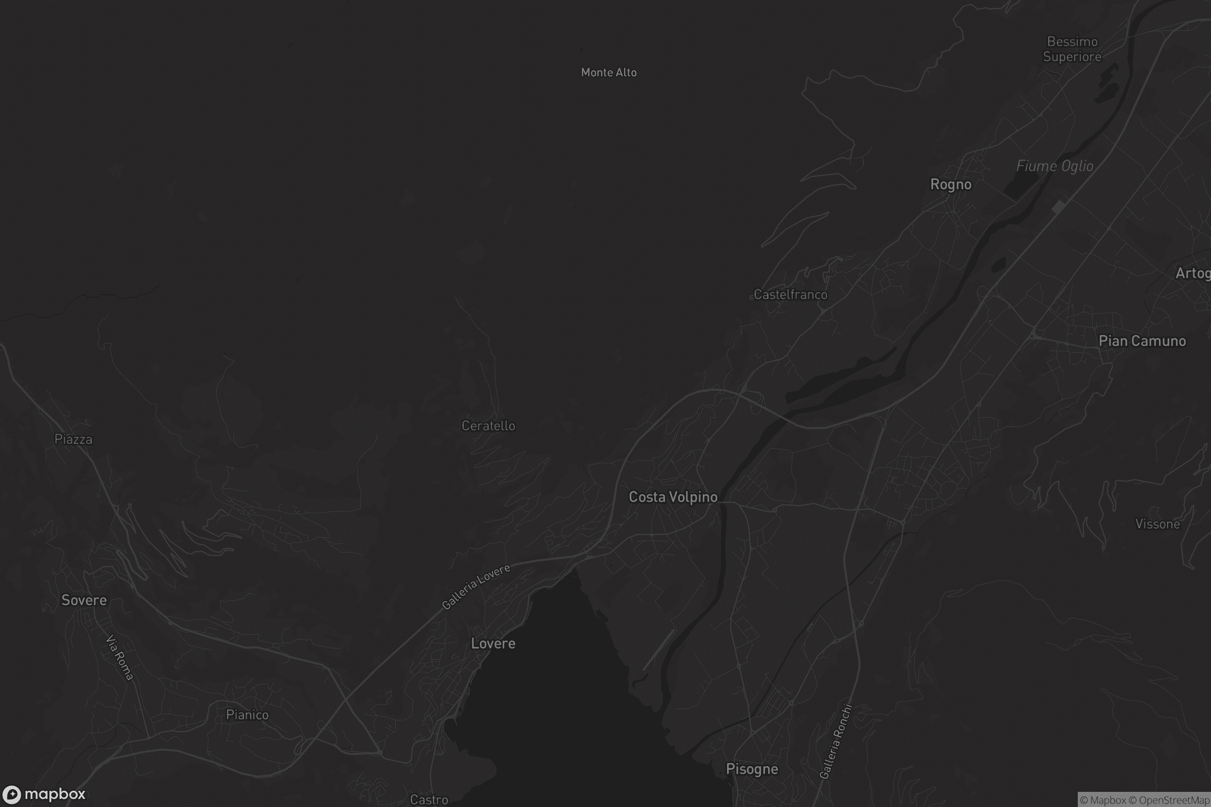 Mappa di Costa Volpino