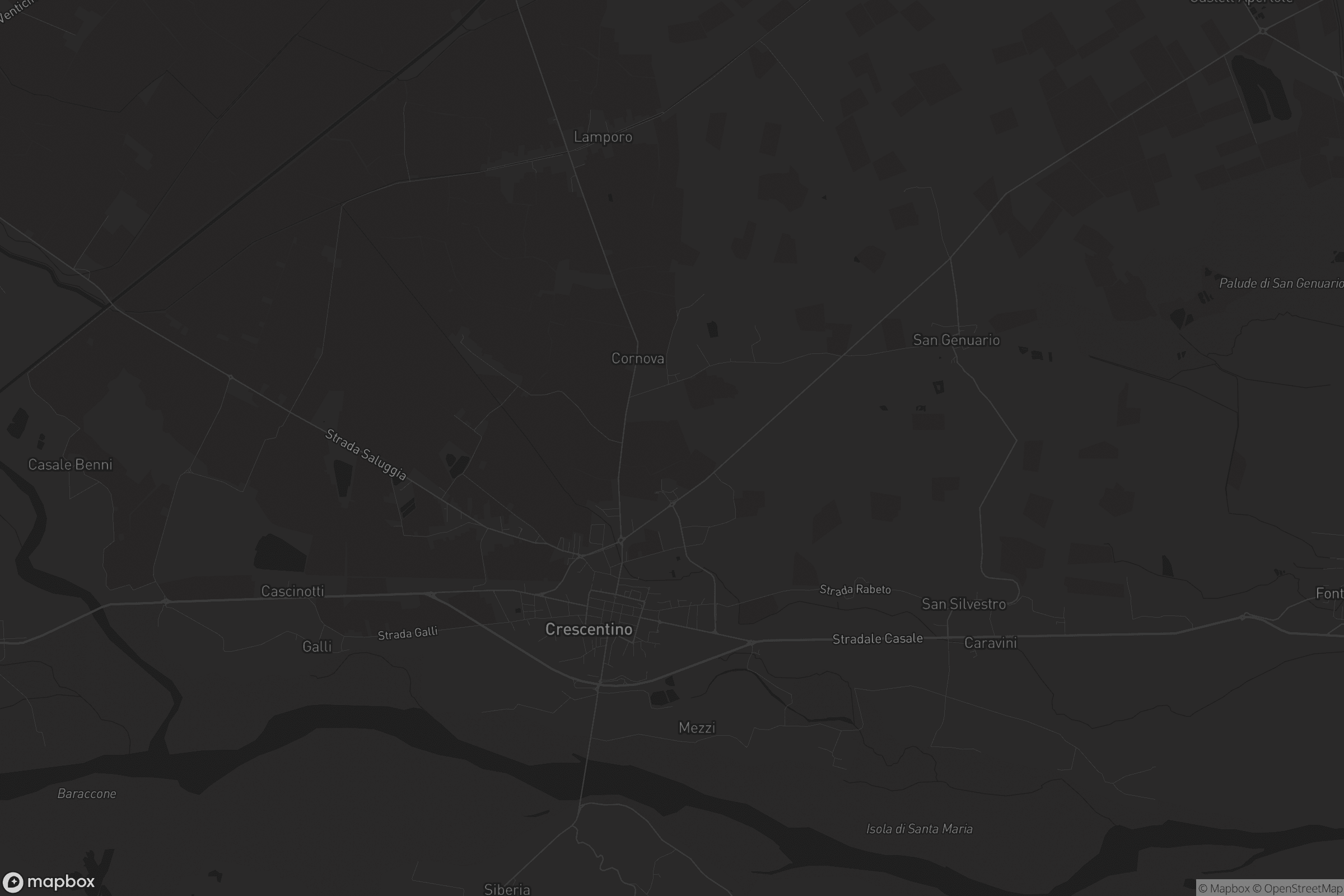 Mappa di Crescentino