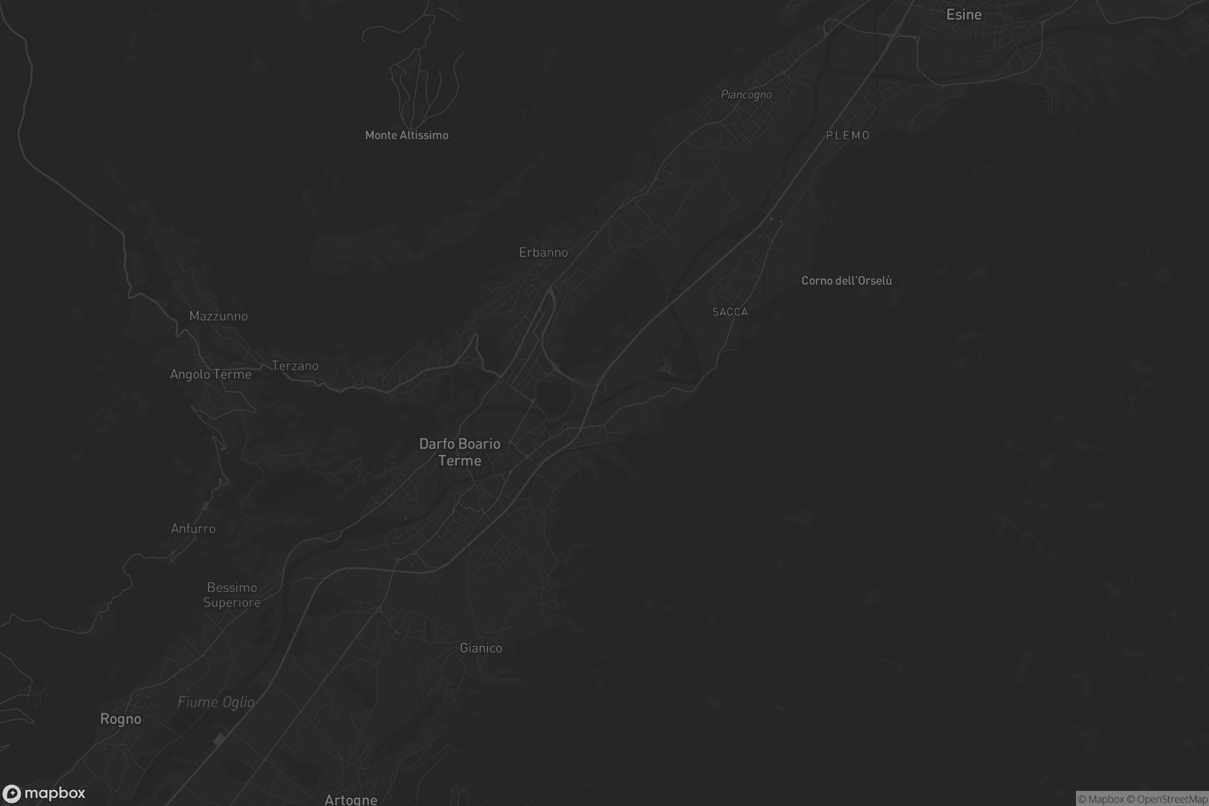 Mappa di Darfo Boario Terme