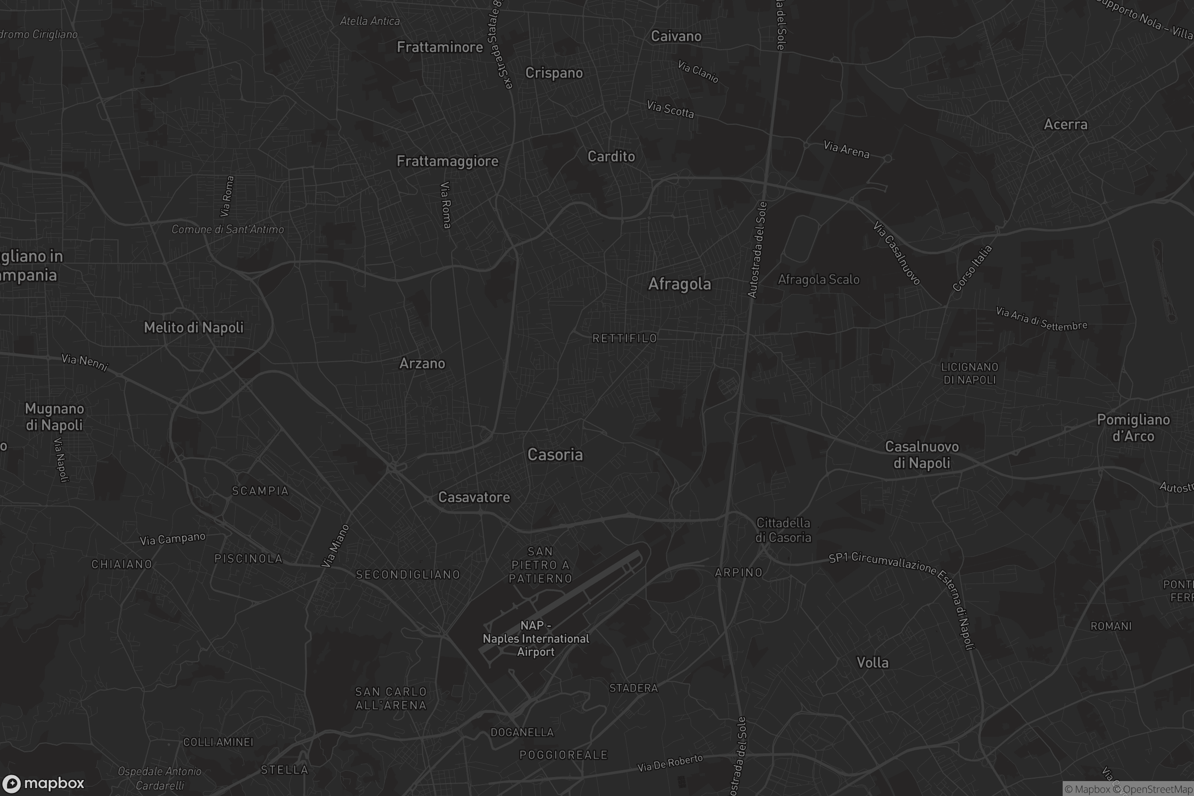 Mappa di Dietro Via Vecchia