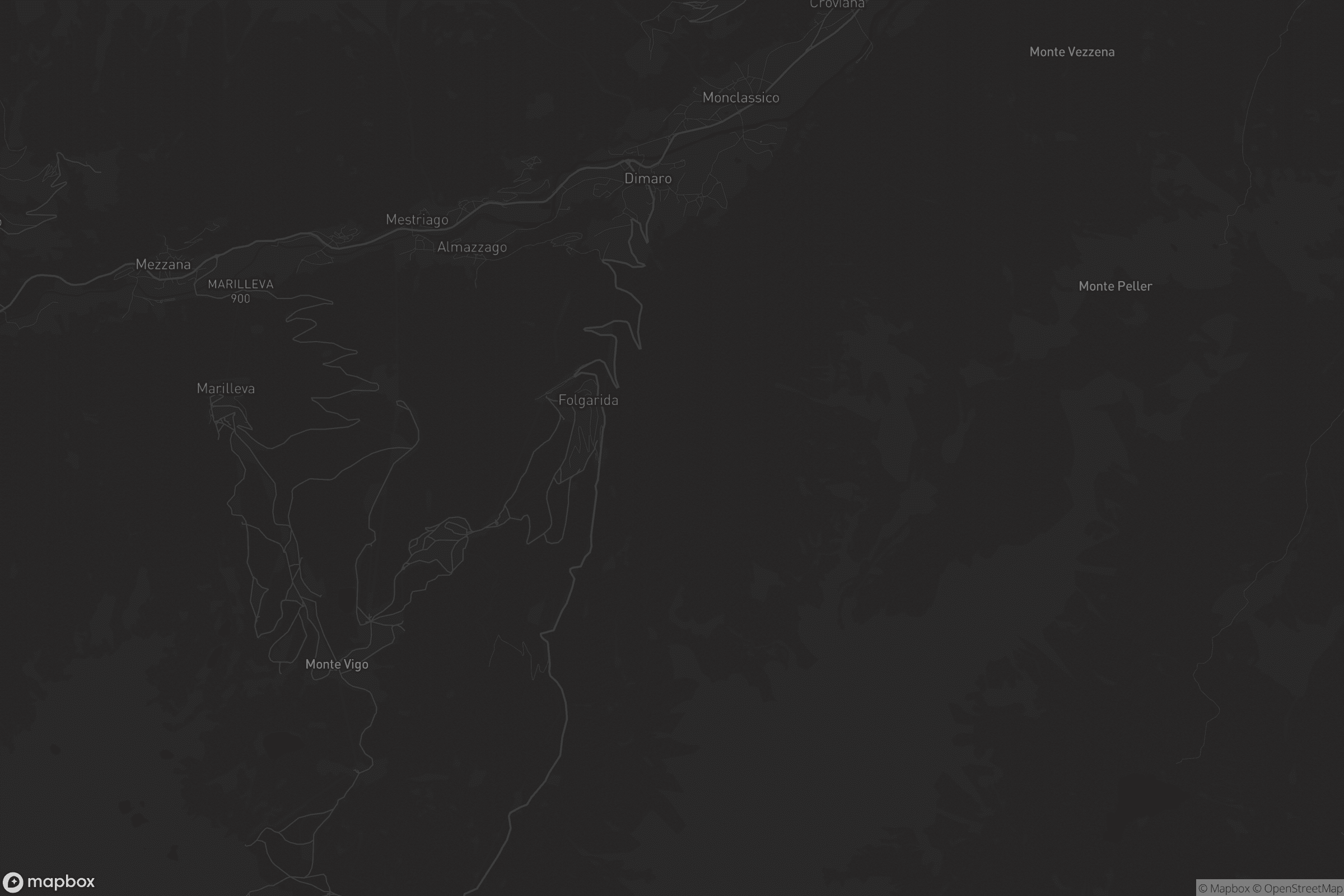 Mappa di Dimaro Folgarida