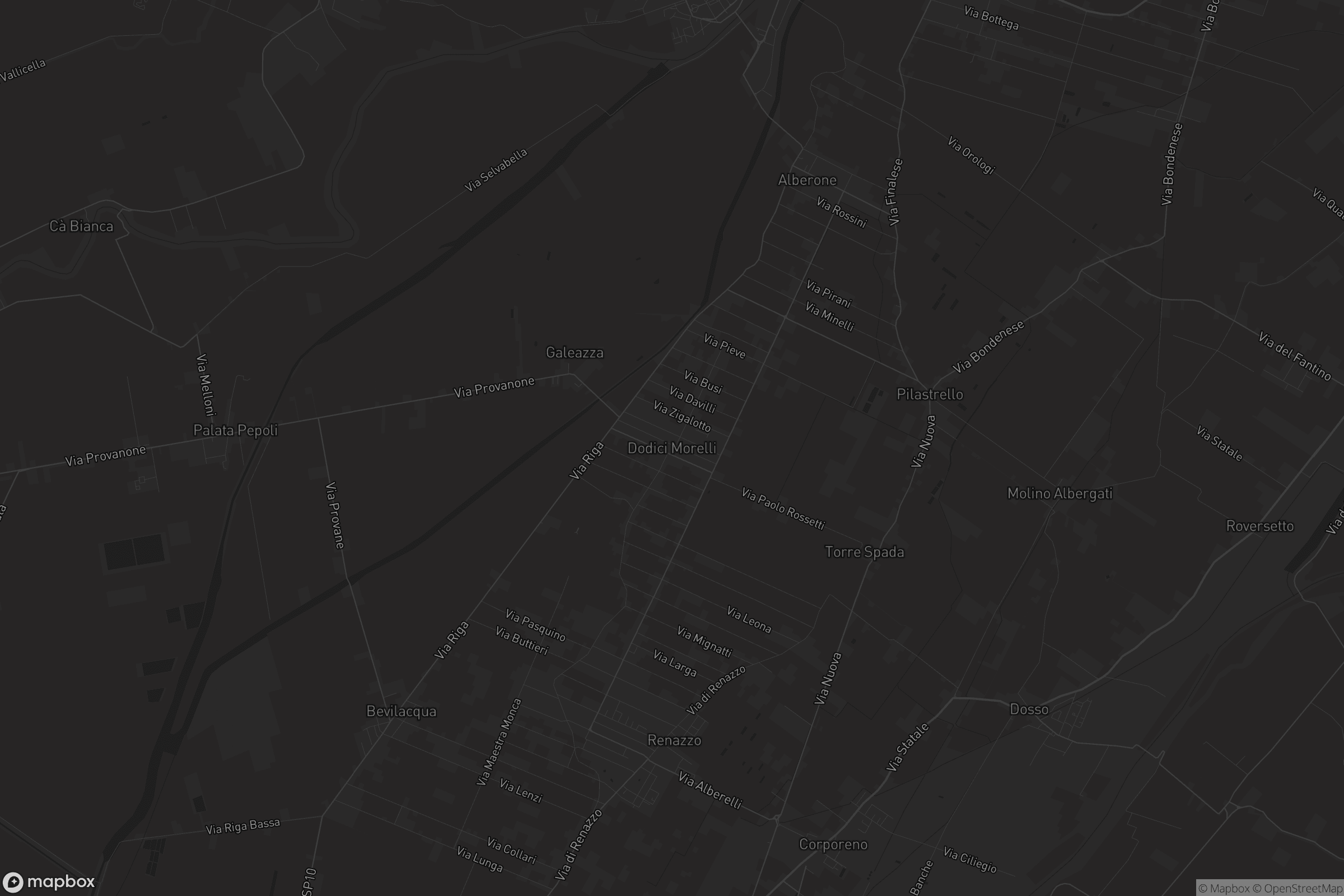 Mappa di Dodici Morelli