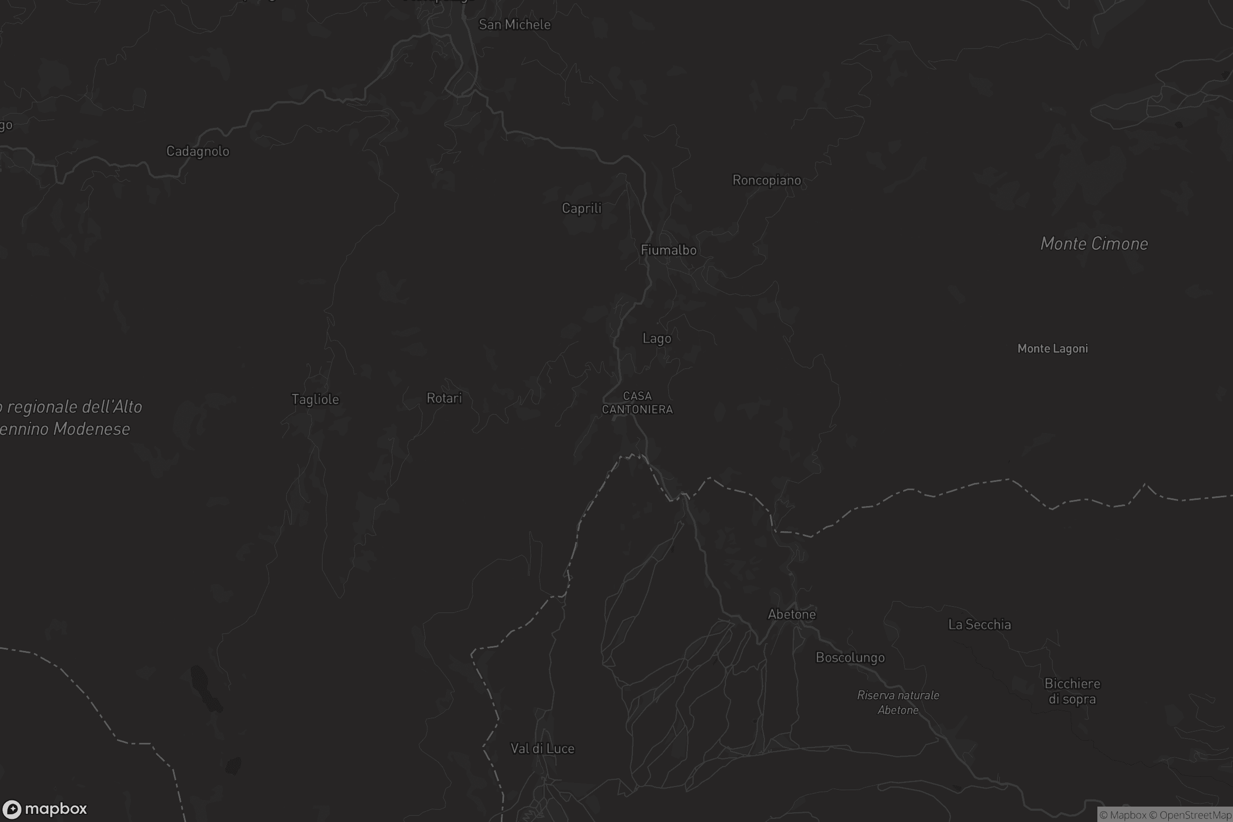 Mappa di Dogana Nuova