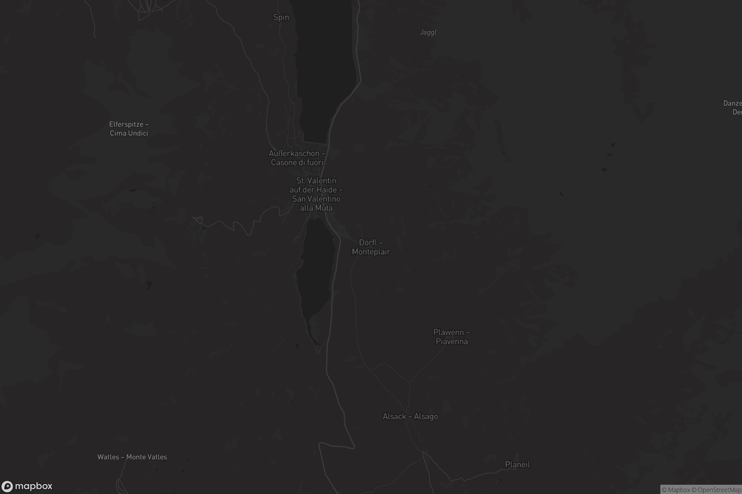 Mappa di Dörfl - Monteplair