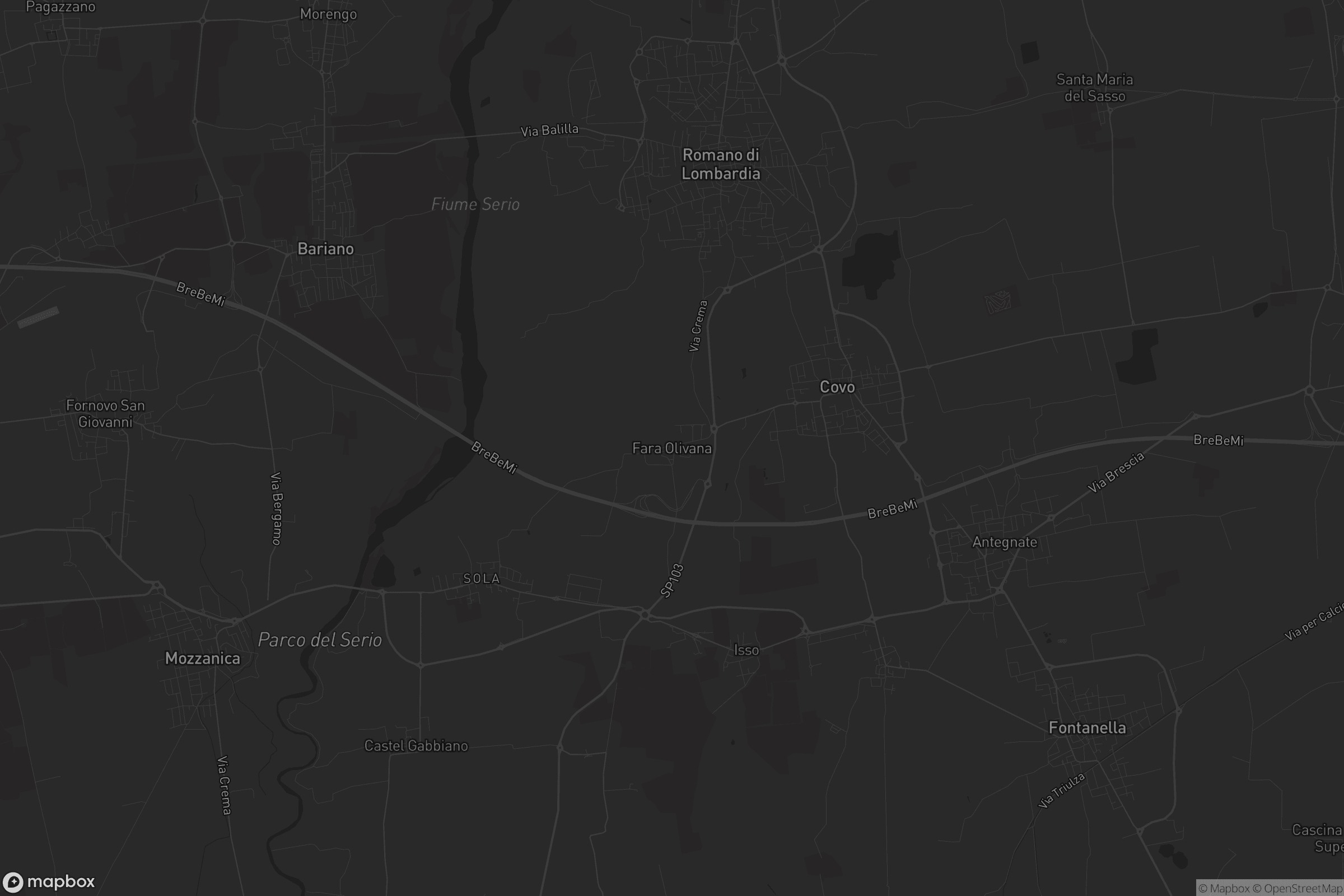 Mappa di Fara Olivana