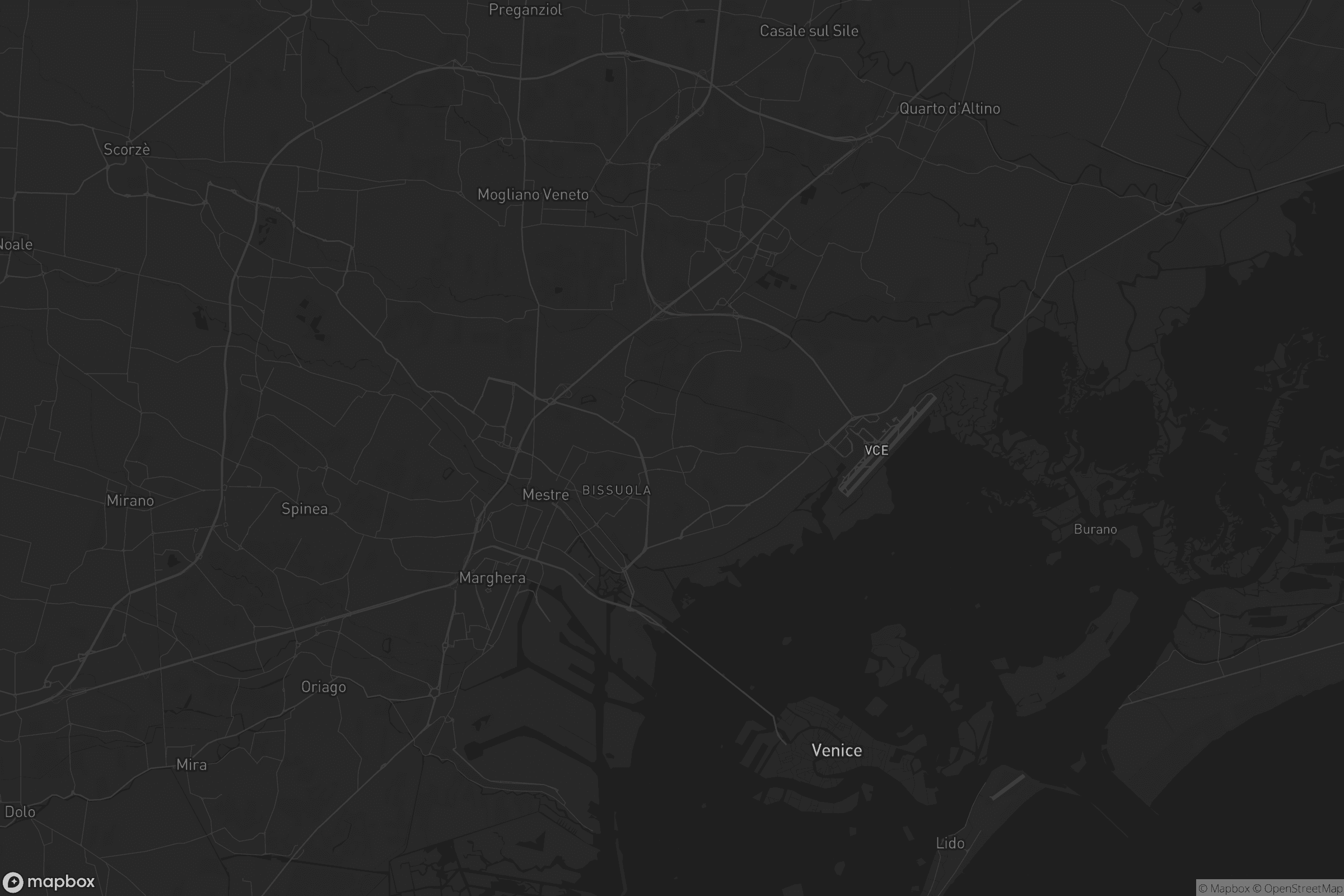 Mappa di Favaro Veneto