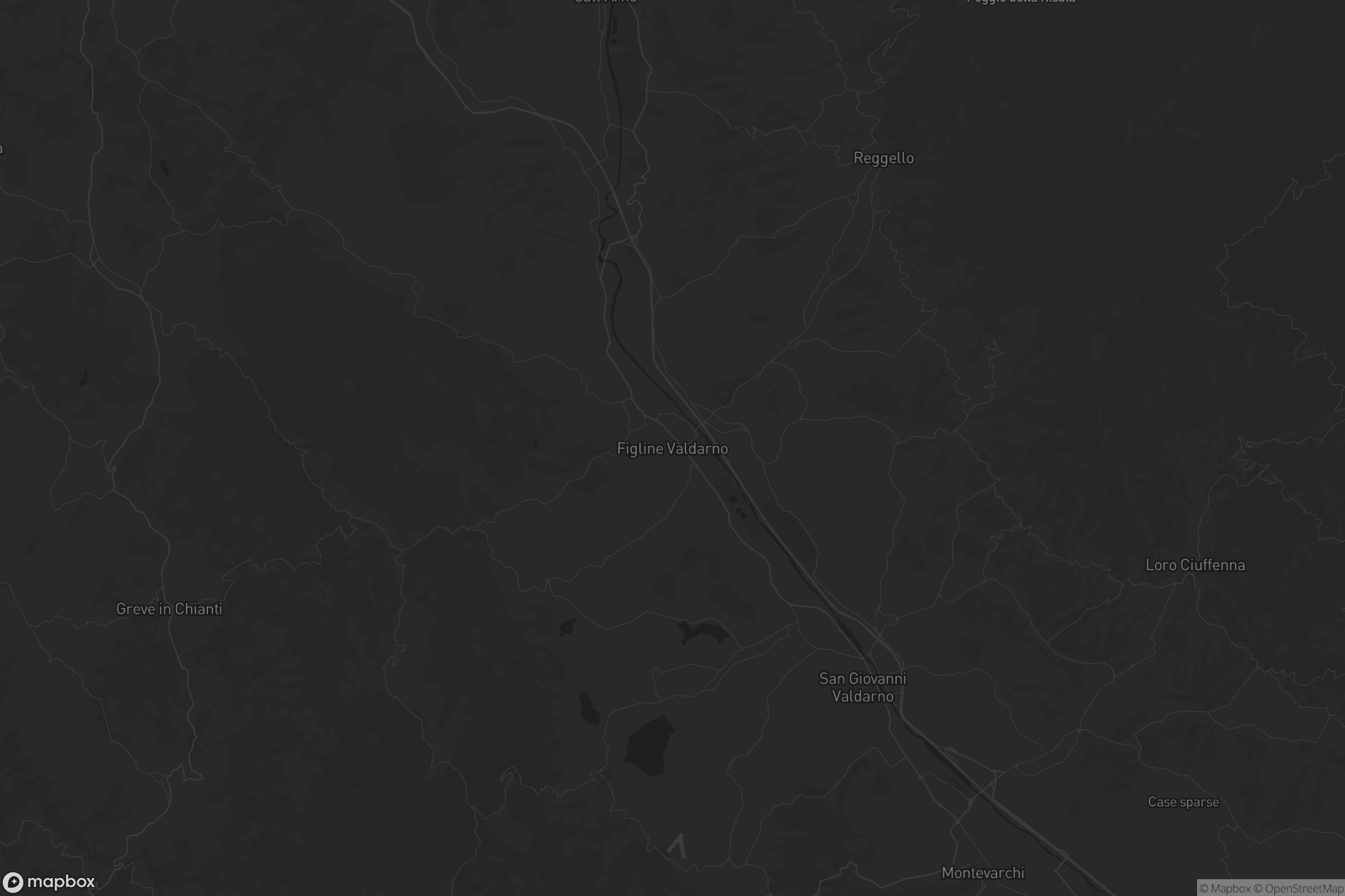 Mappa di Figline Valdarno