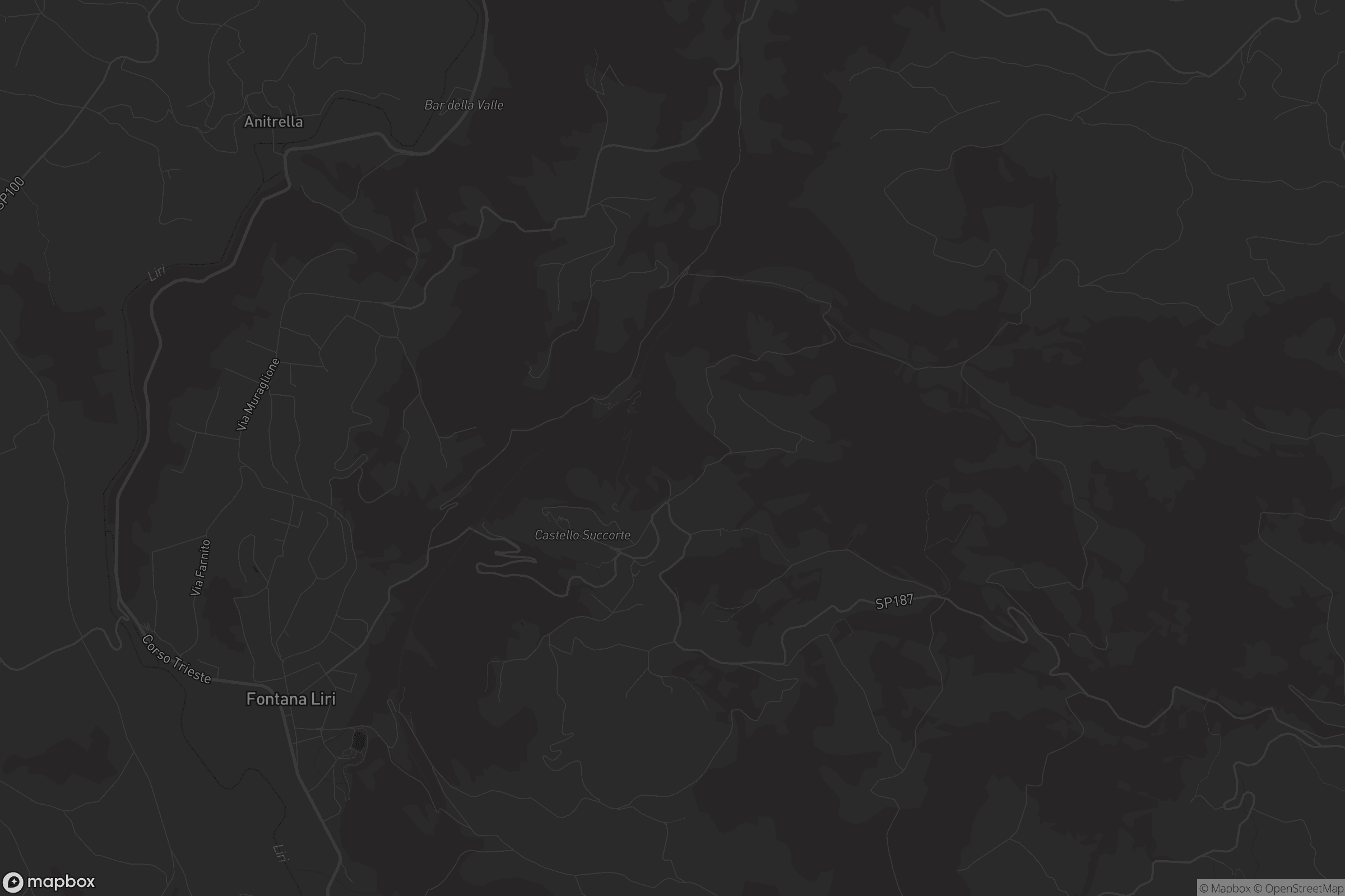 Mappa di Fontana Liri