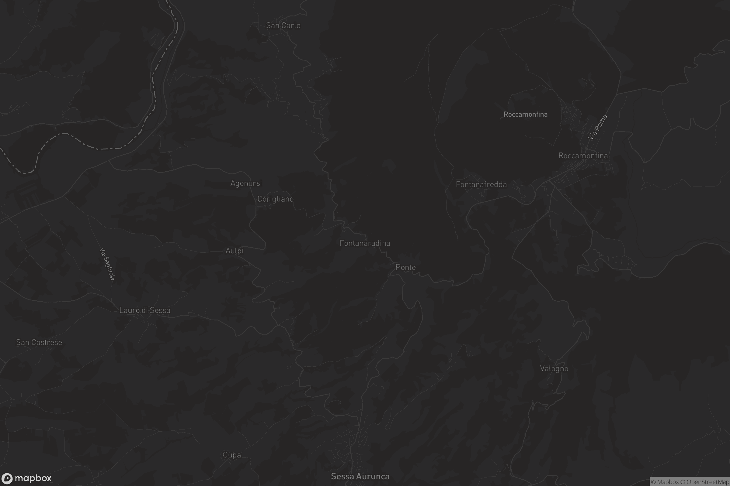 Mappa di Fontanaradina