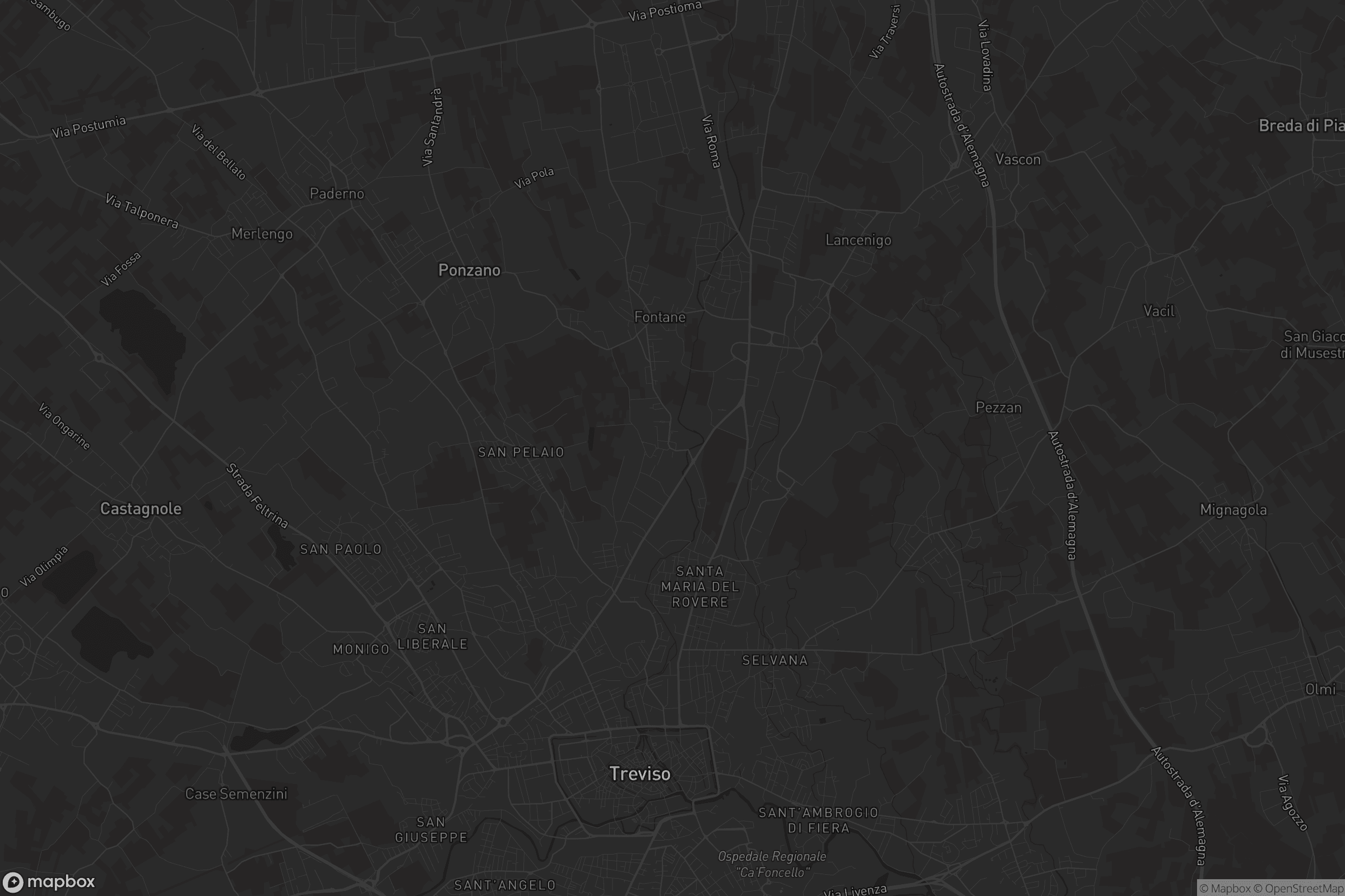 Mappa di Fontane Chiesa Vecchia