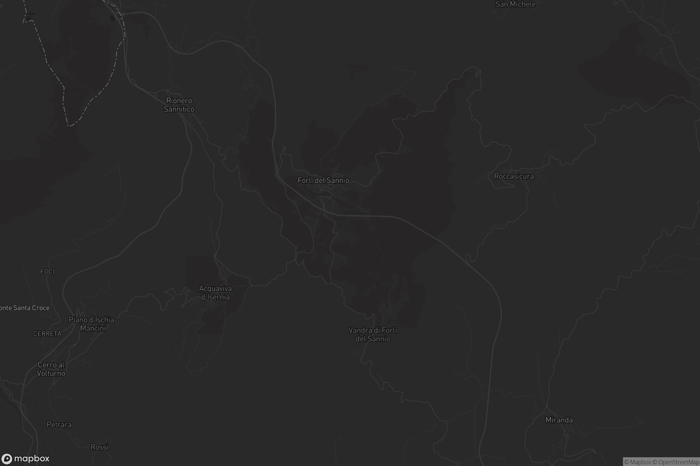 Mappa di Forlì del Sannio