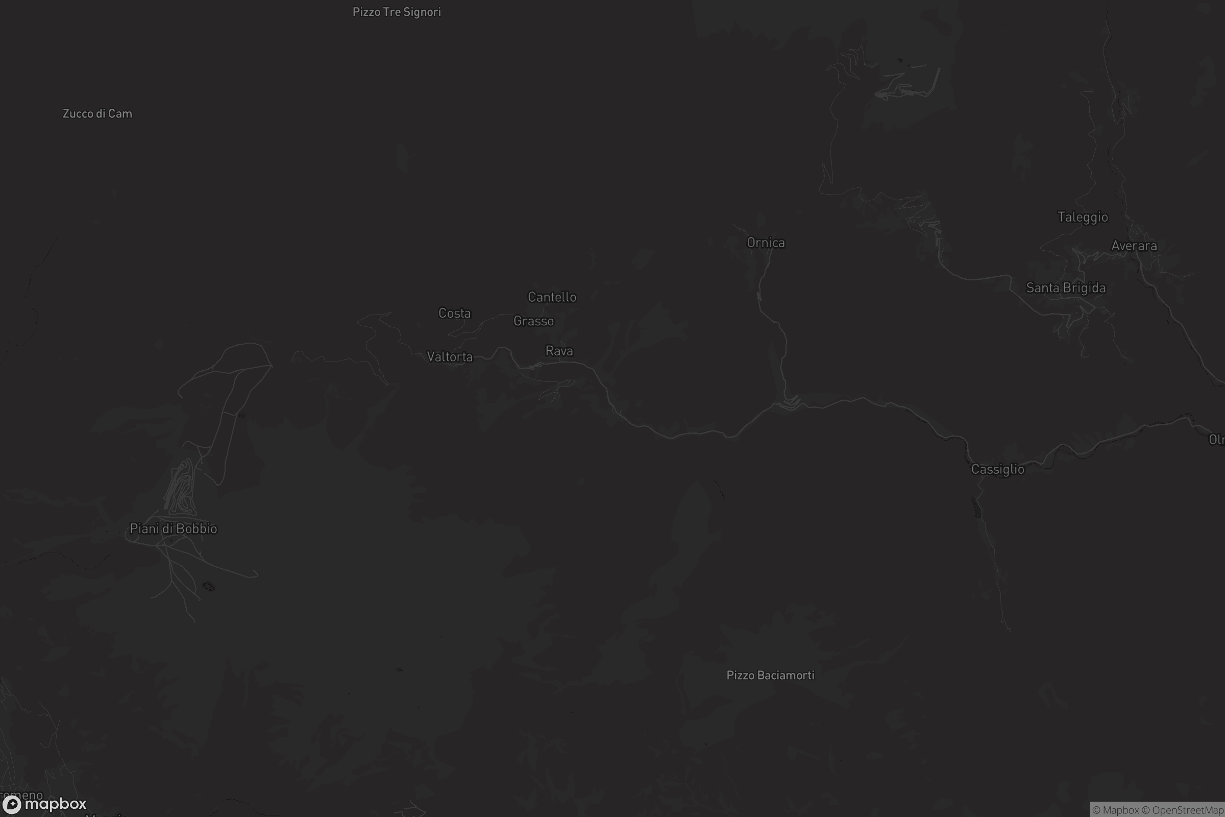 Mappa di Forno Nuovo