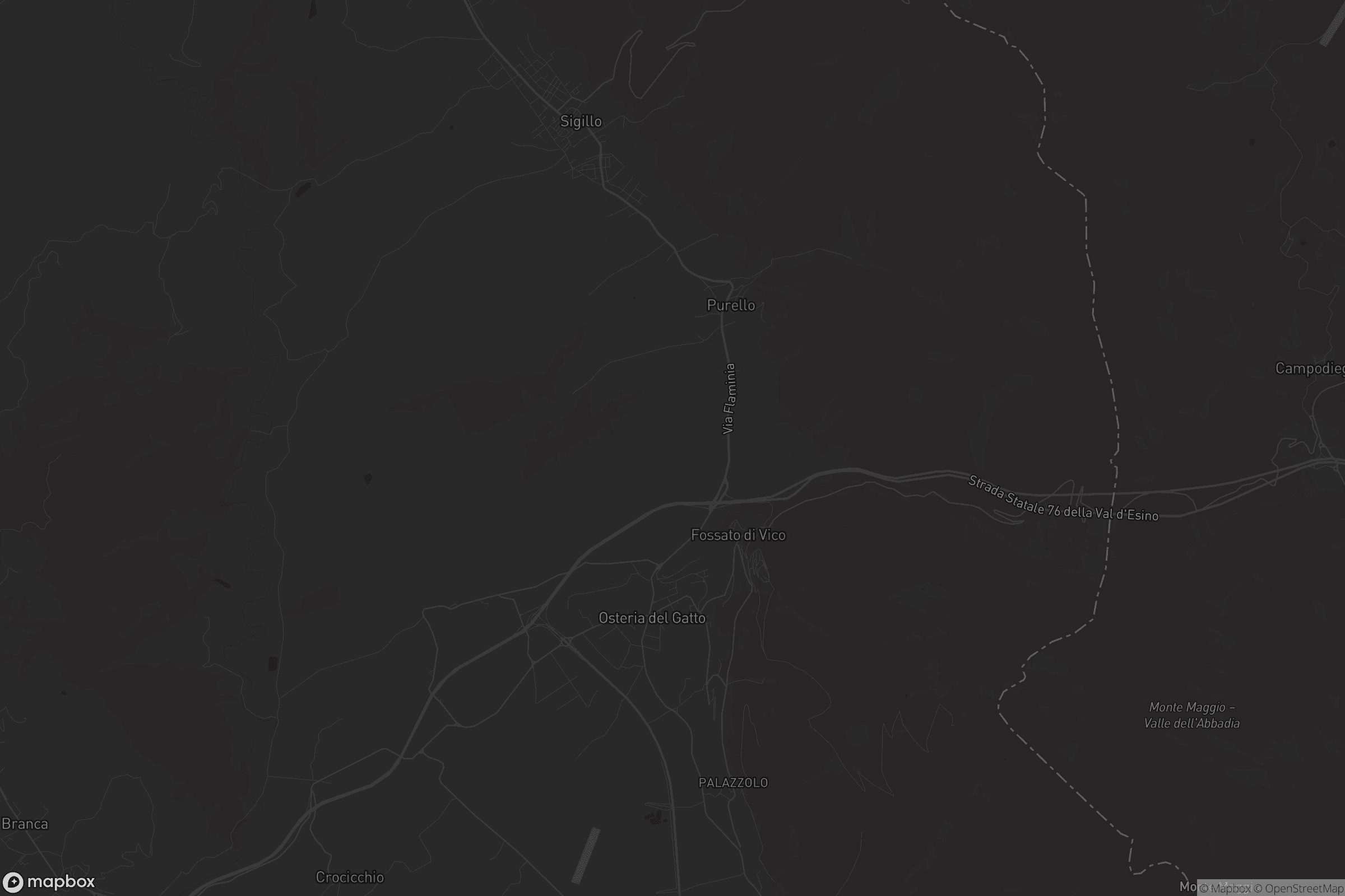 Mappa di Fossato di Vico