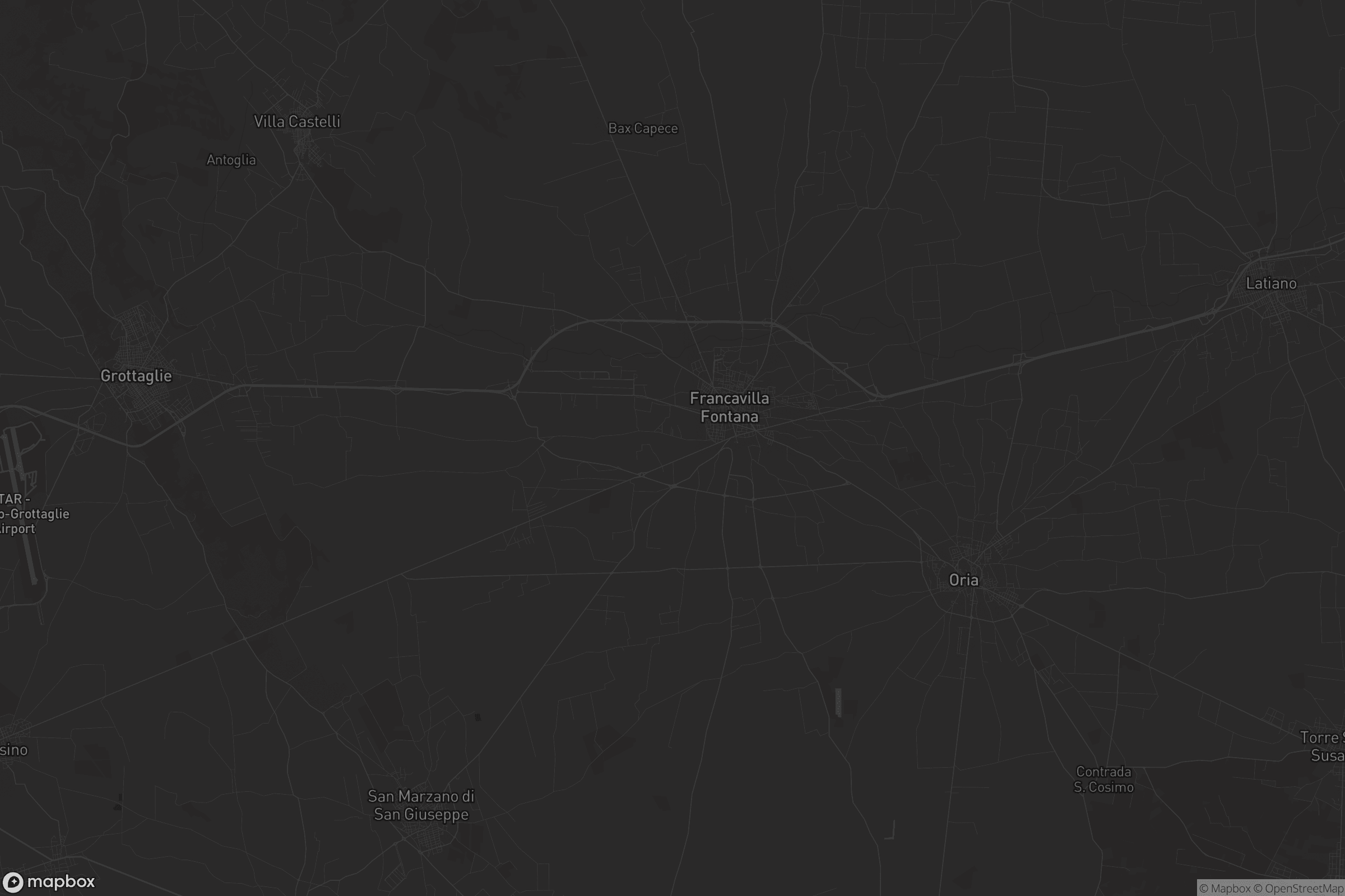 Mappa di Francavilla Fontana