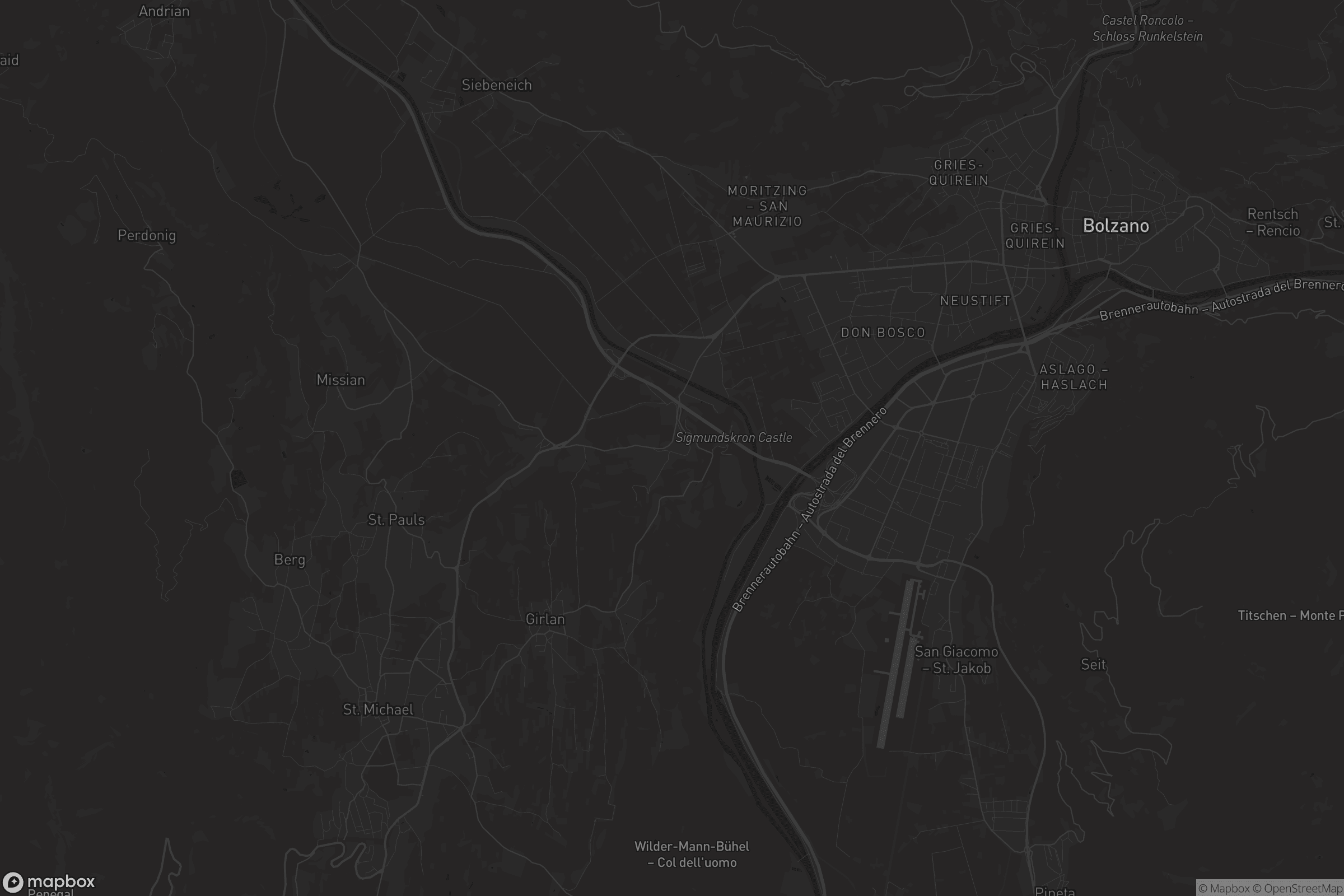 Mappa di Frangart - Frangarto