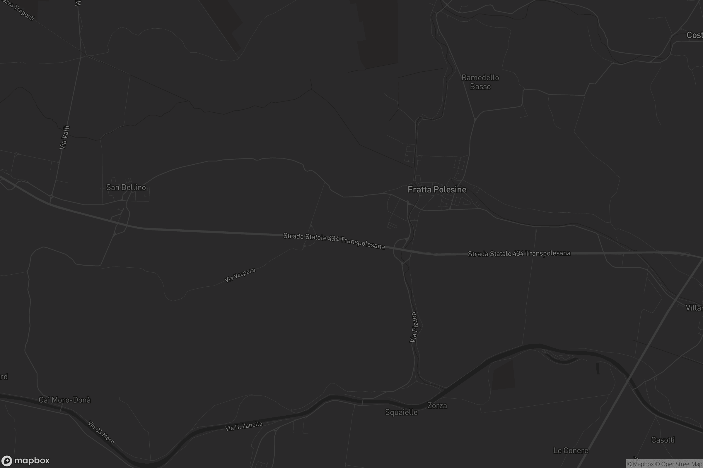 Mappa di Fratta Polesine