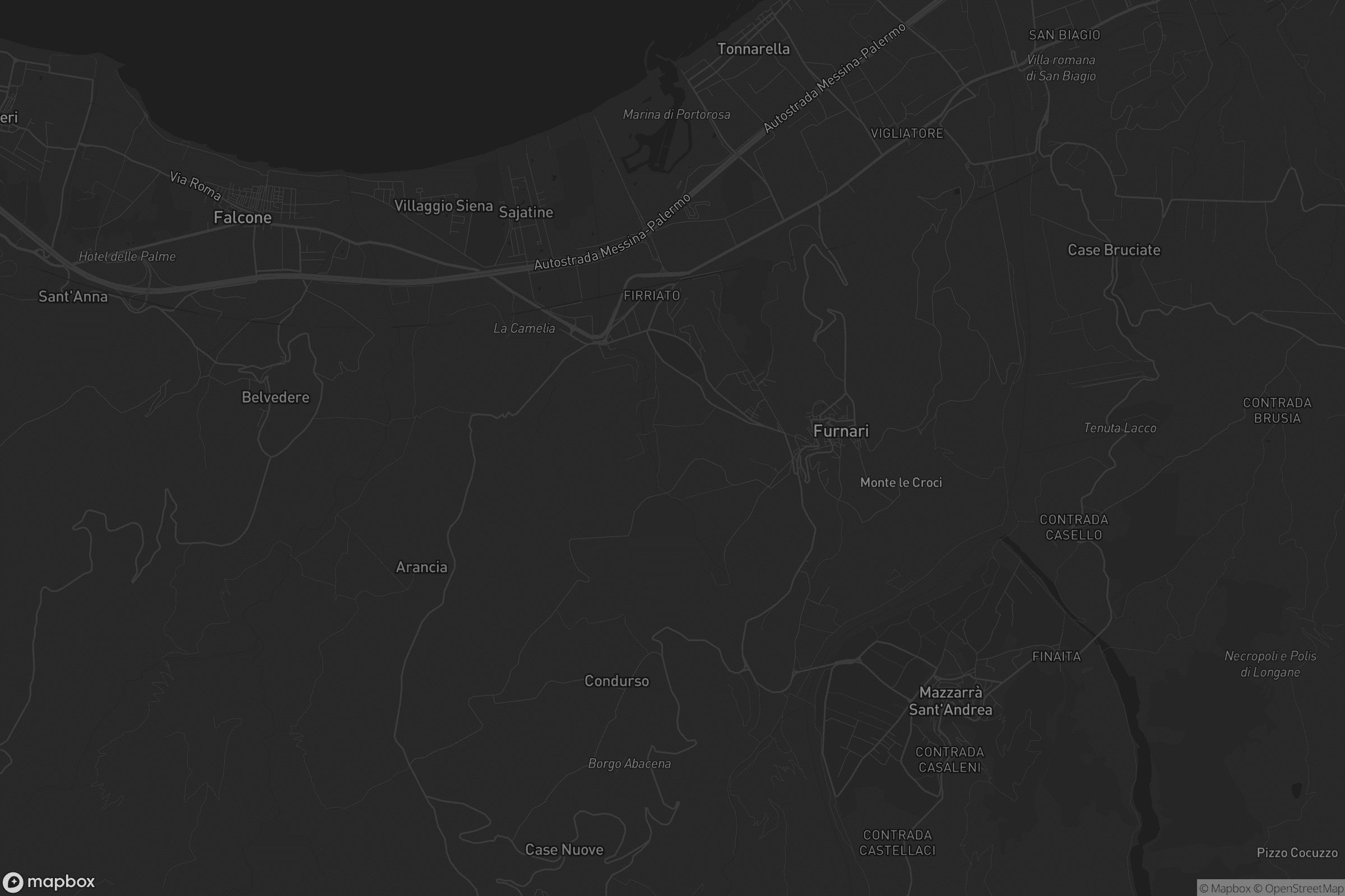 Mappa di Furnari