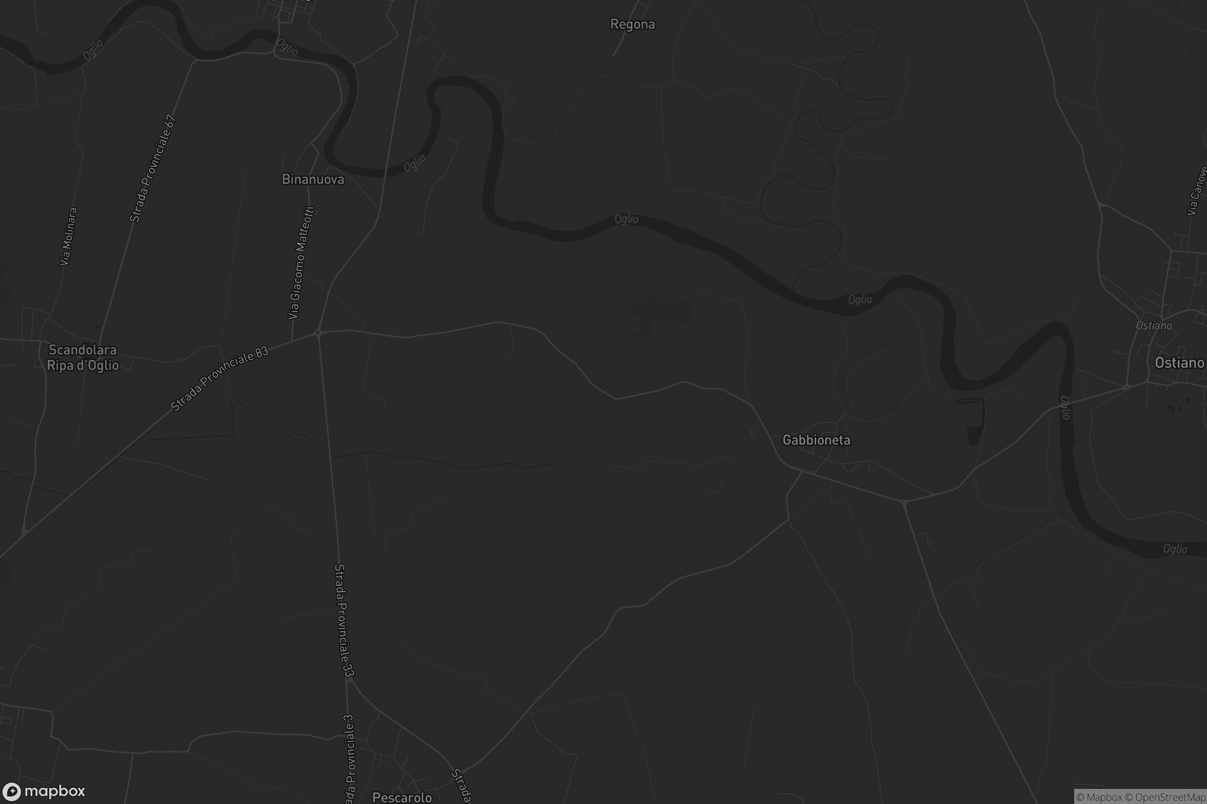 Mappa di Gabbioneta-Binanuova