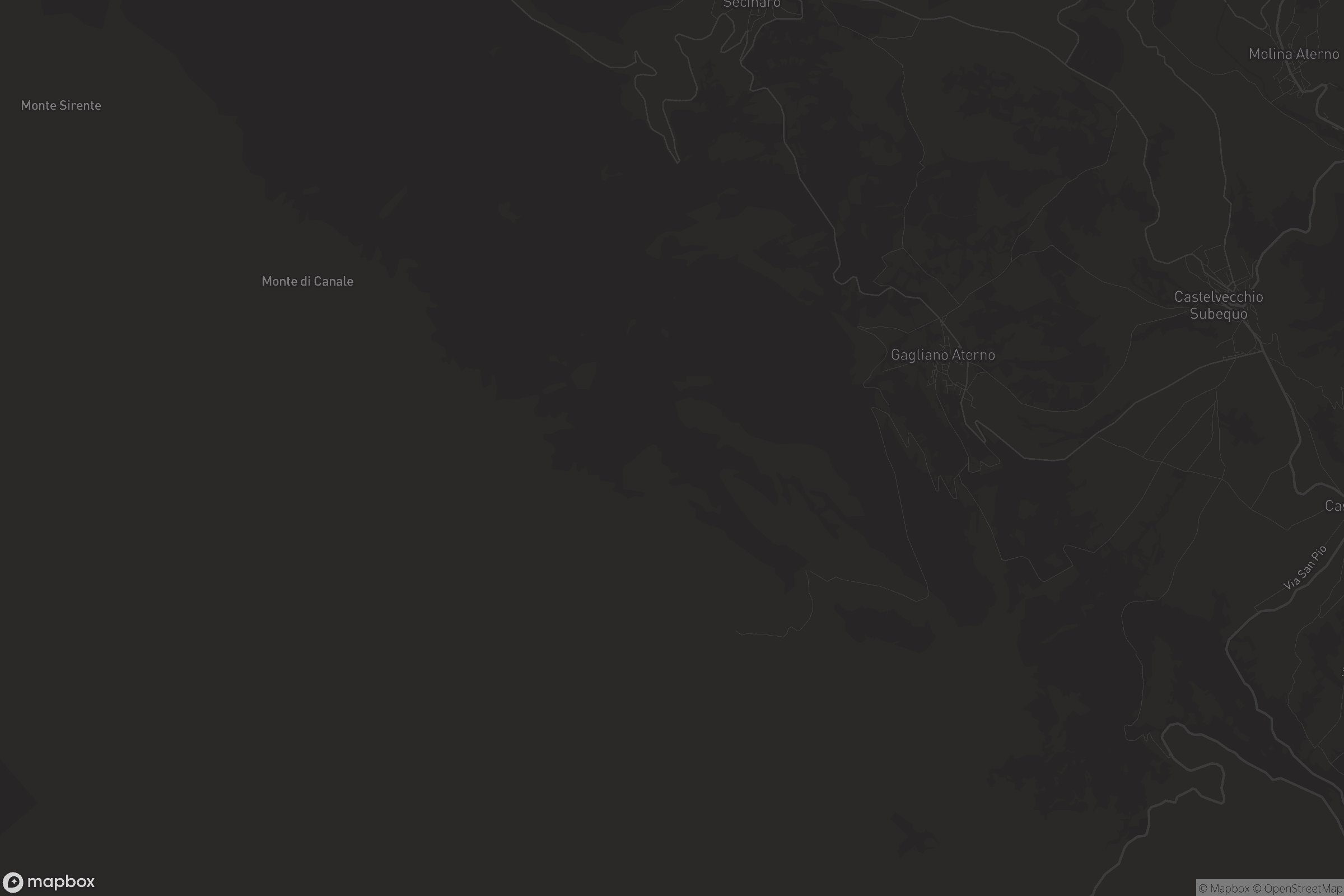 Mappa di Gagliano Aterno