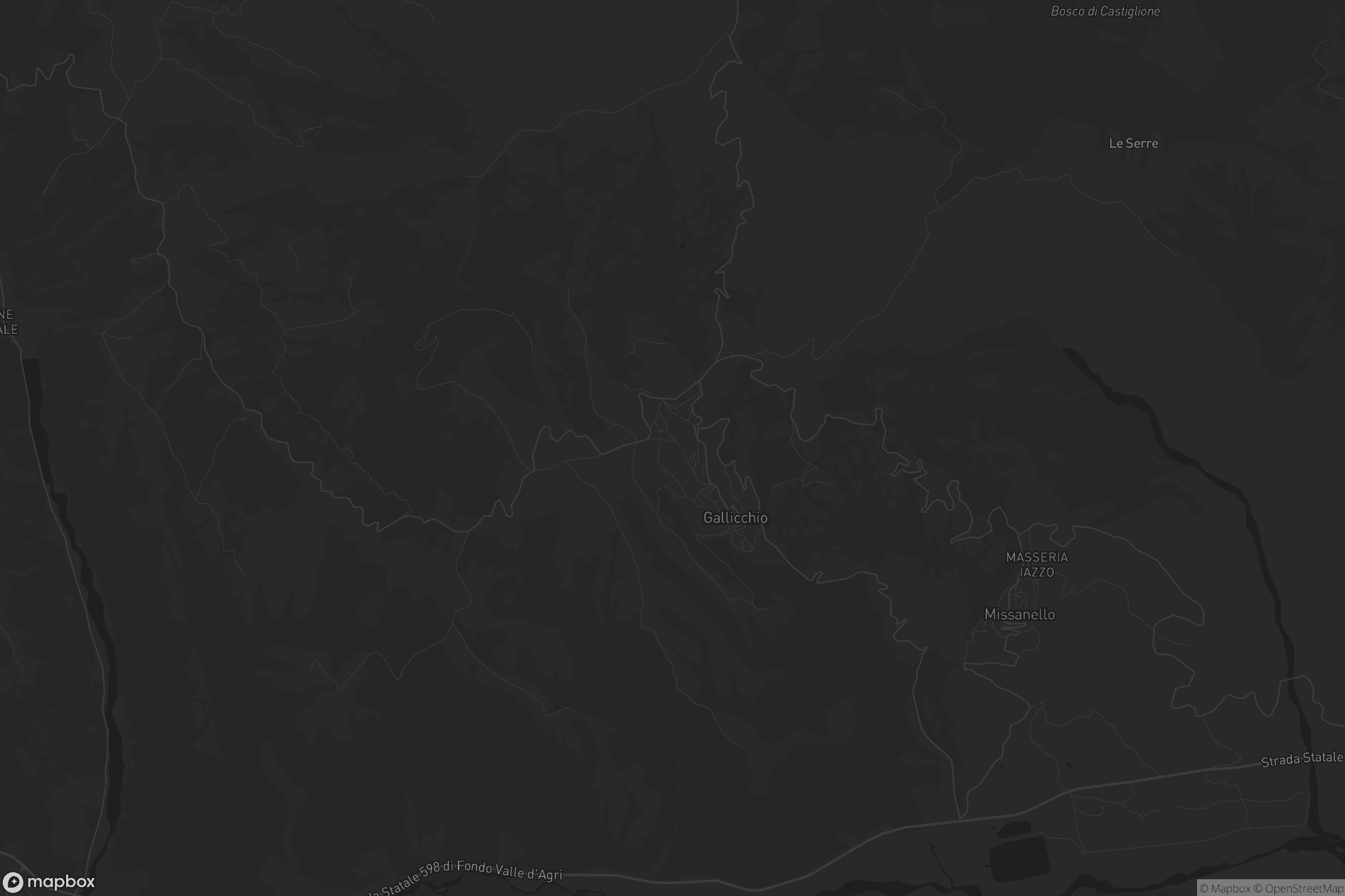 Mappa di Gallicchio