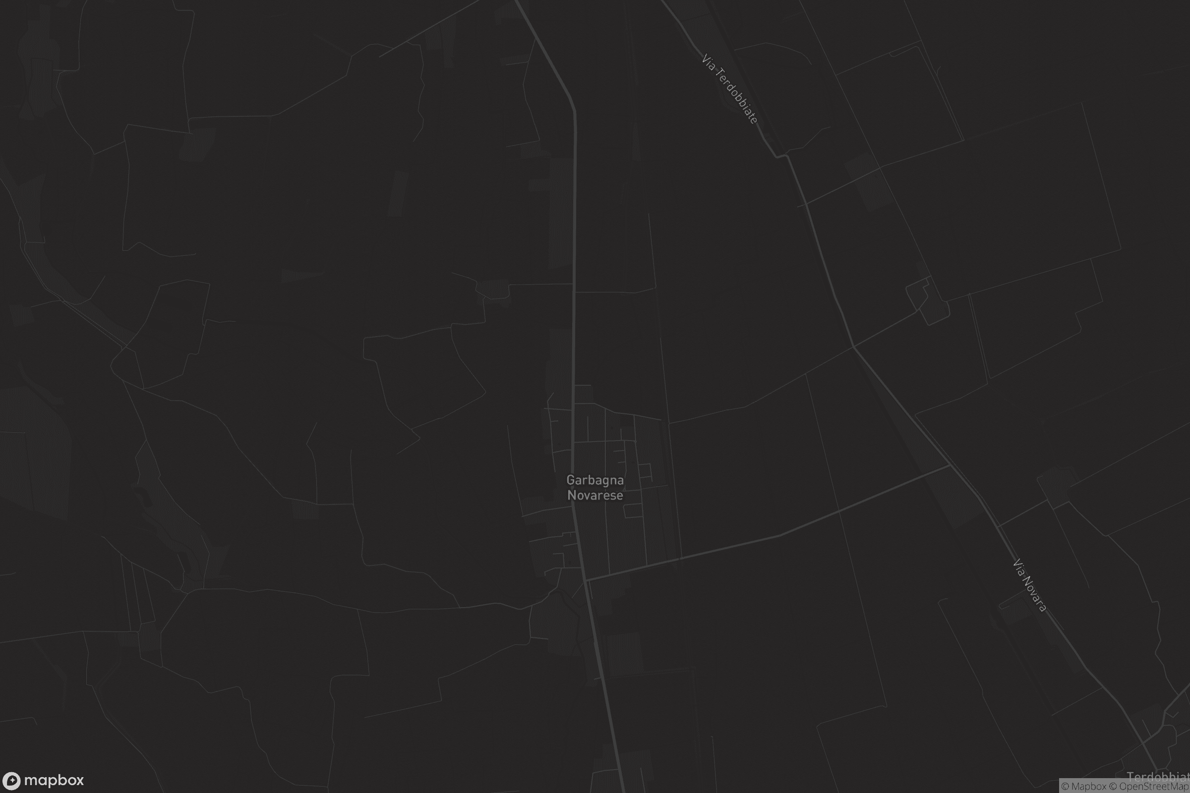 Mappa di Garbagna Novarese