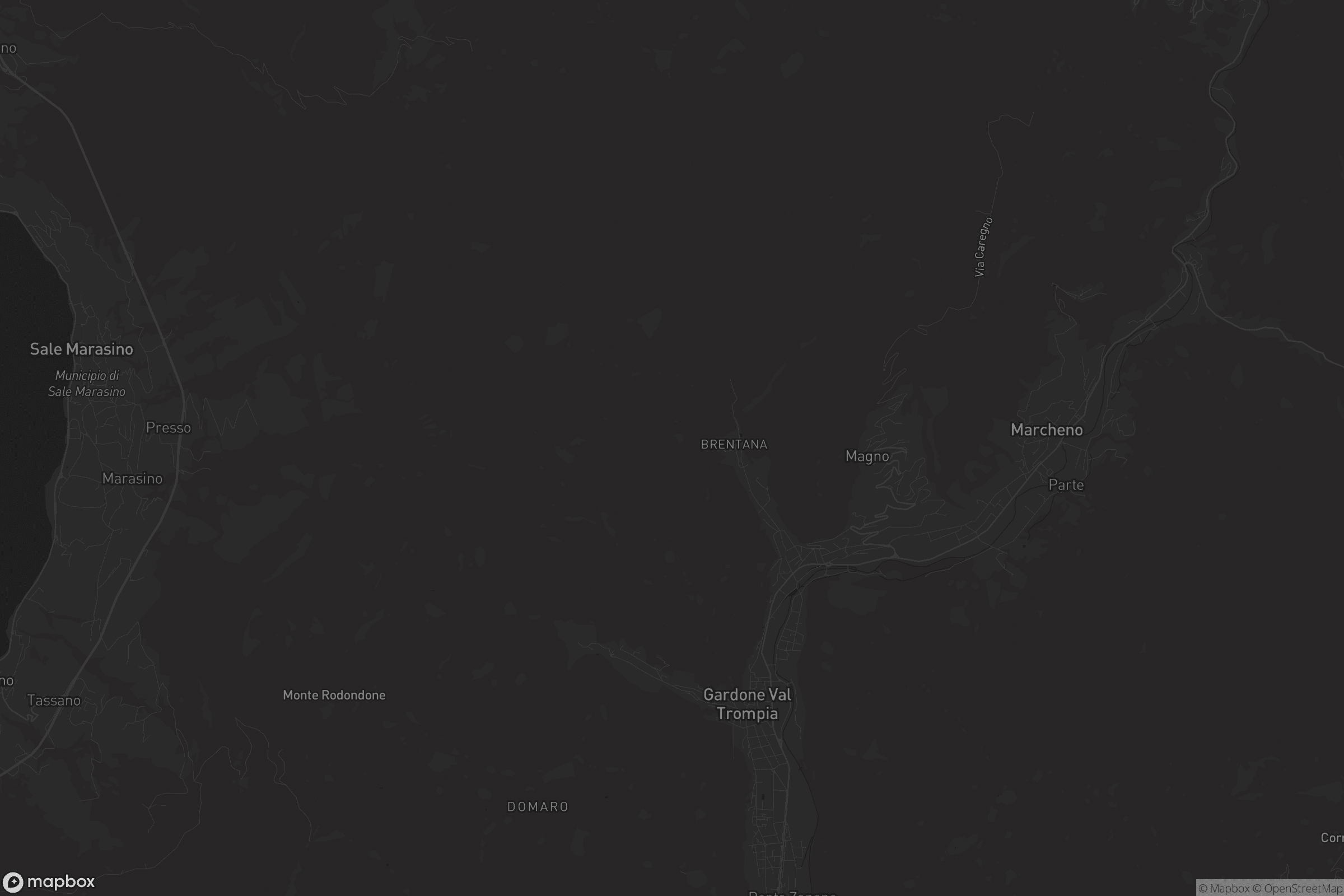 Mappa di Gardone Val Trompia