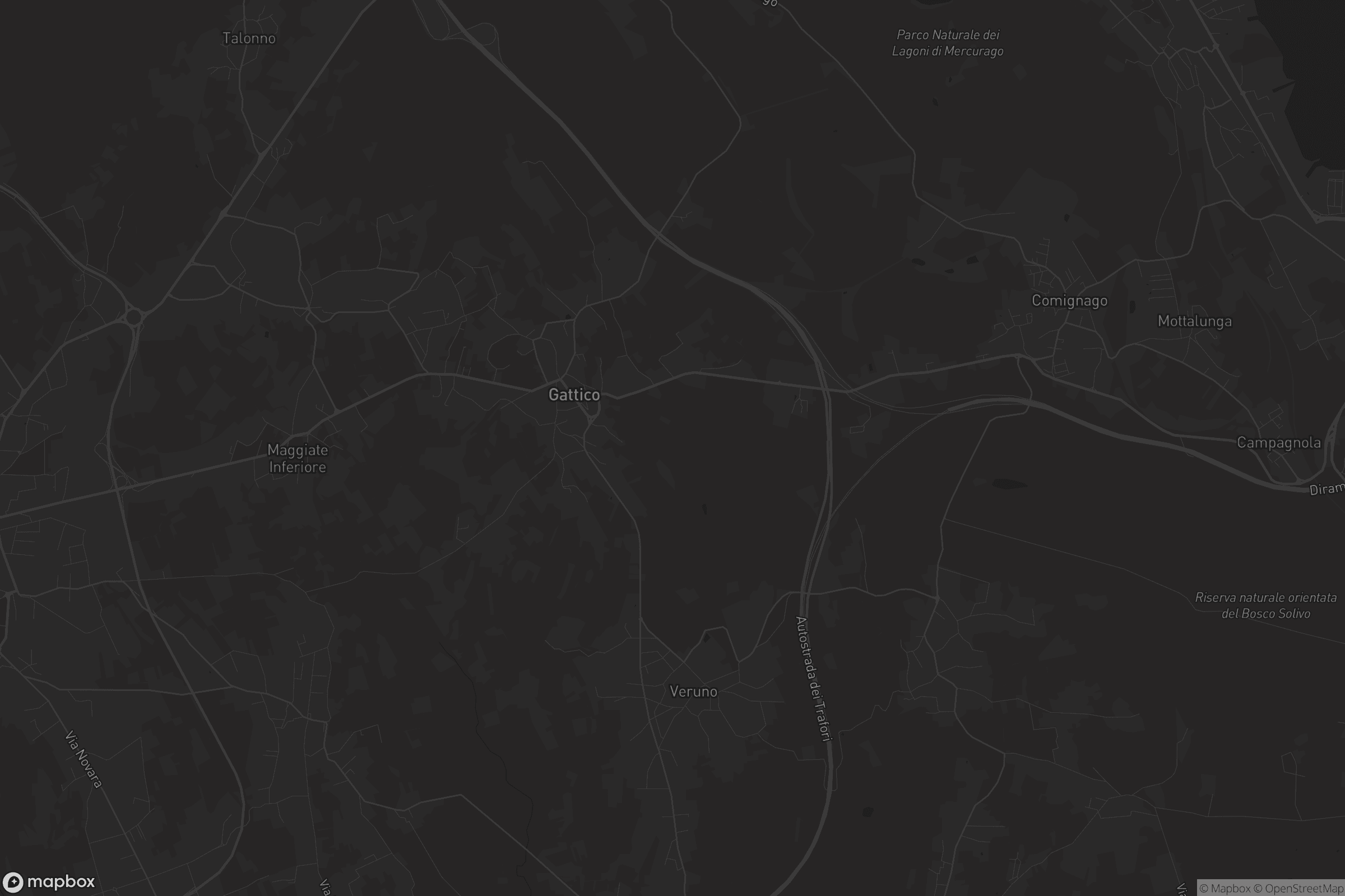 Mappa di Gattico-Veruno